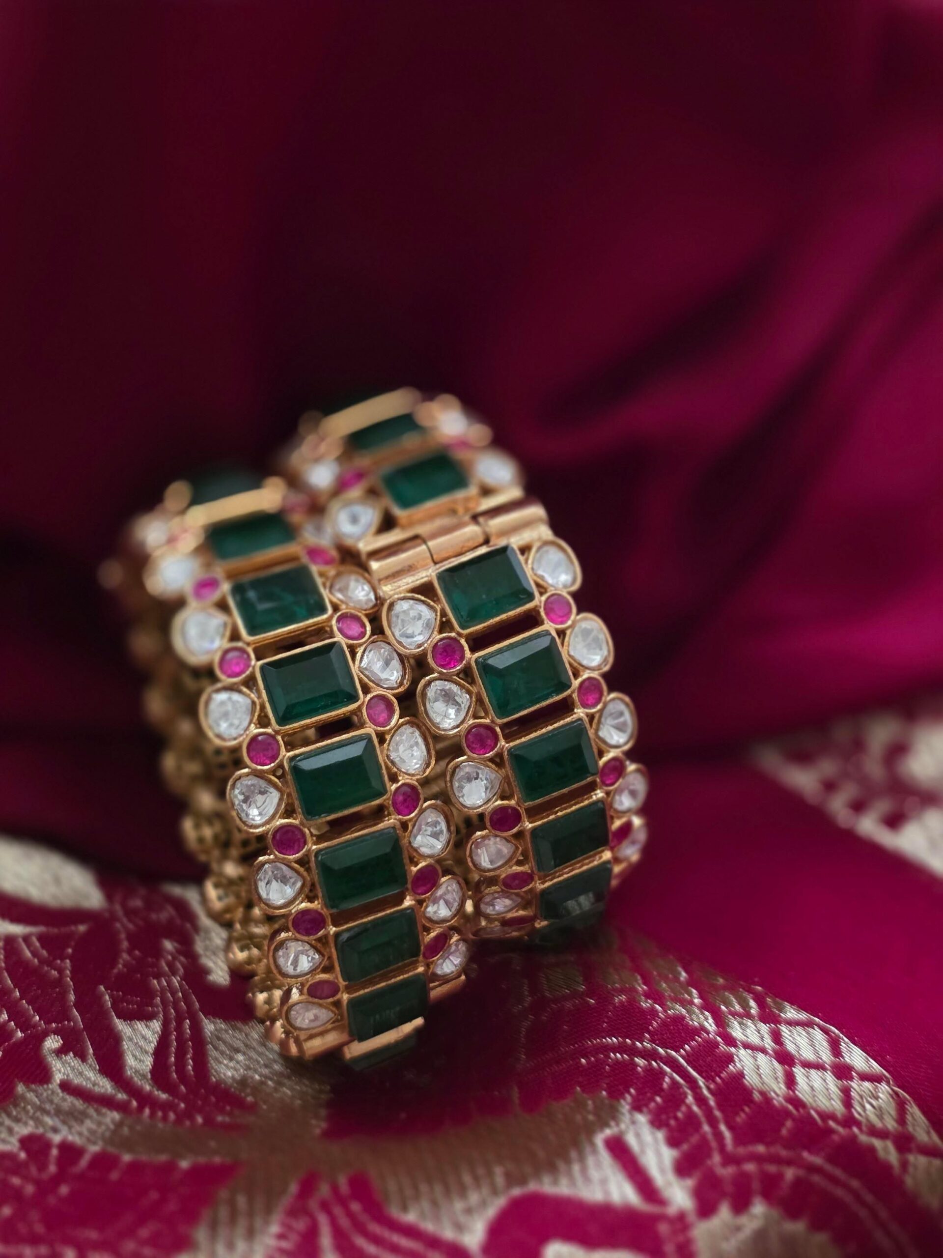 Savri polki bangles Thumbnail