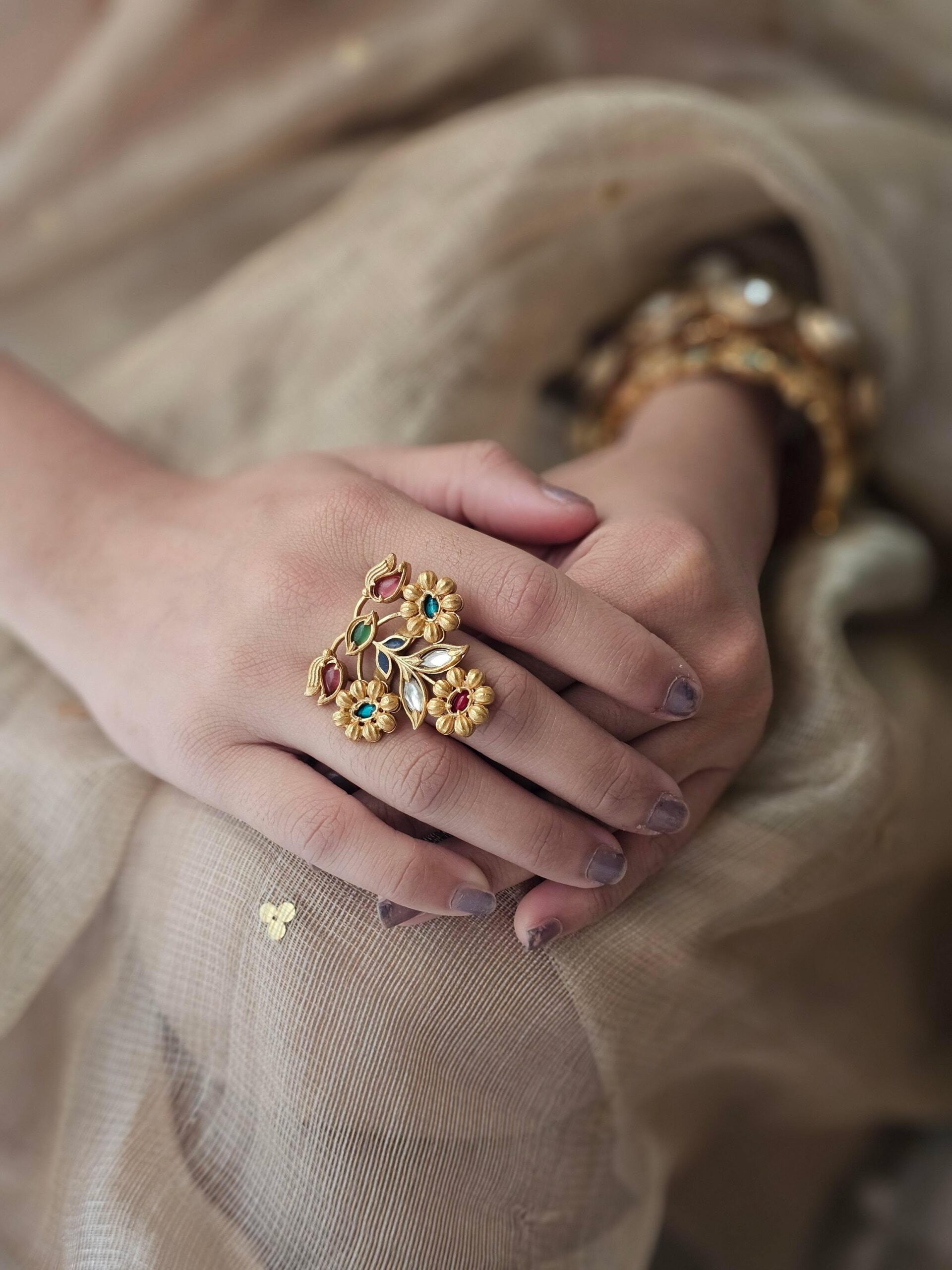 Ira handcrafted ring Thumbnail