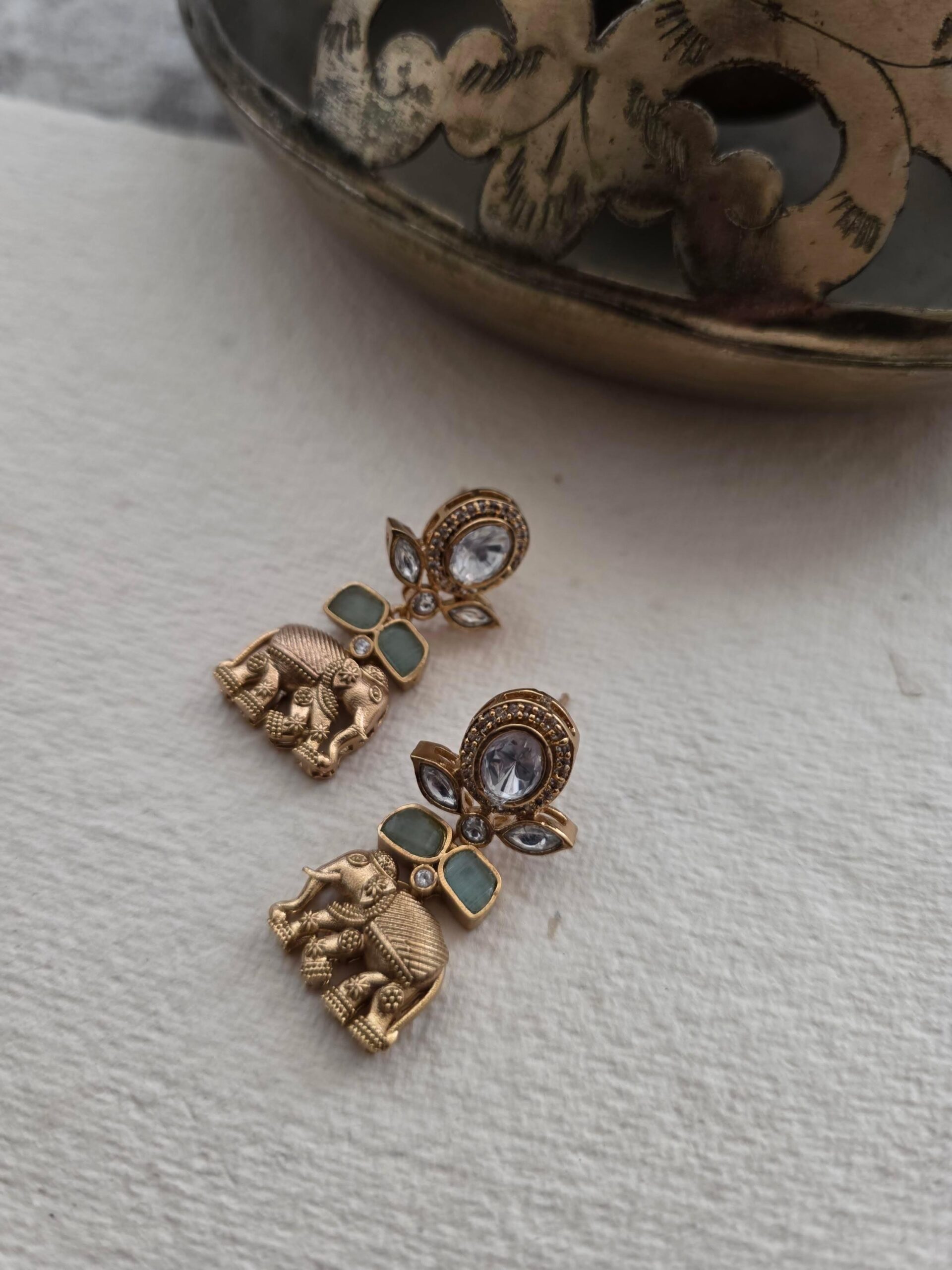 Haathi handcrafted choker Thumbnail