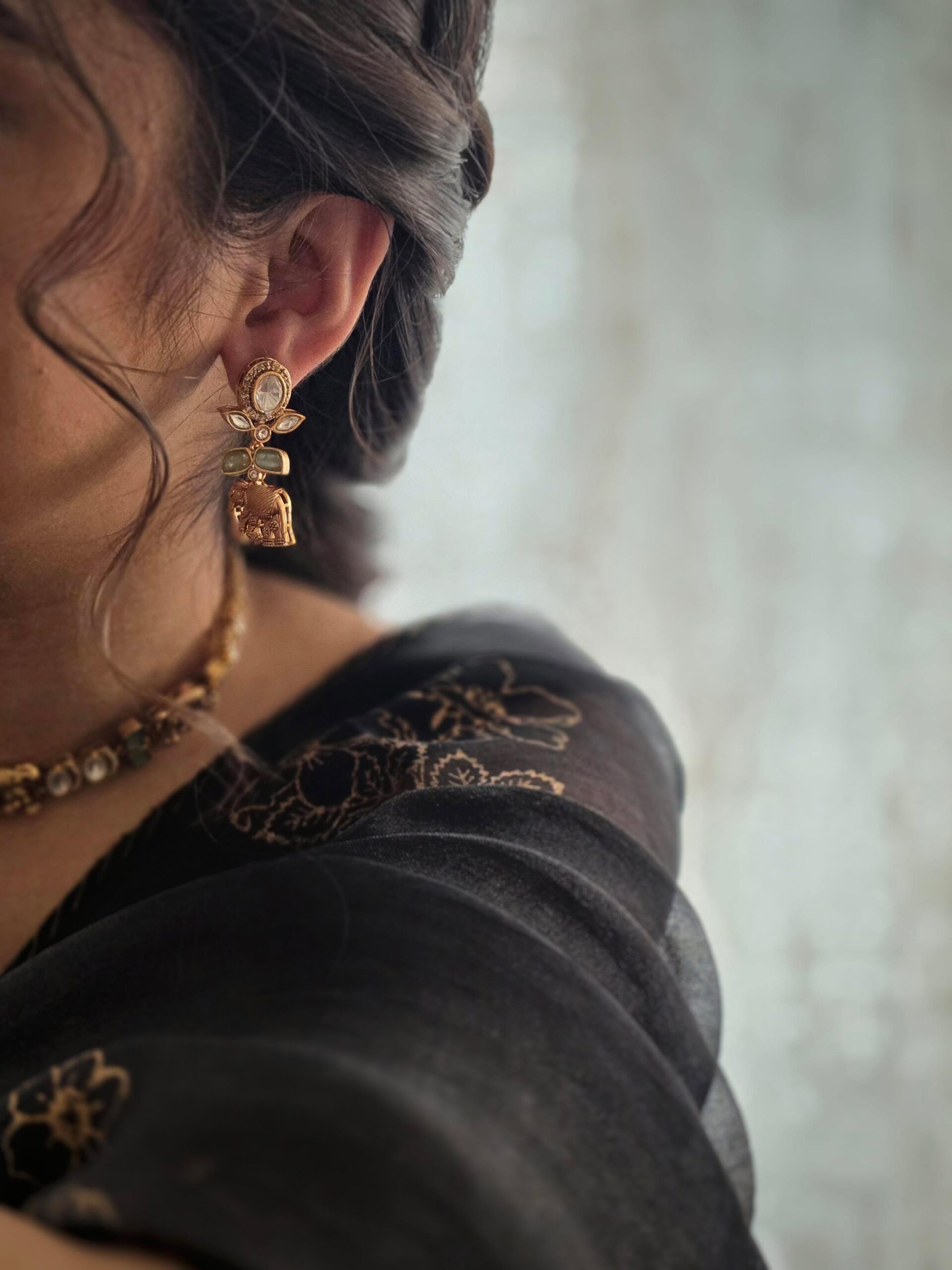 Haathi handcrafted choker Thumbnail