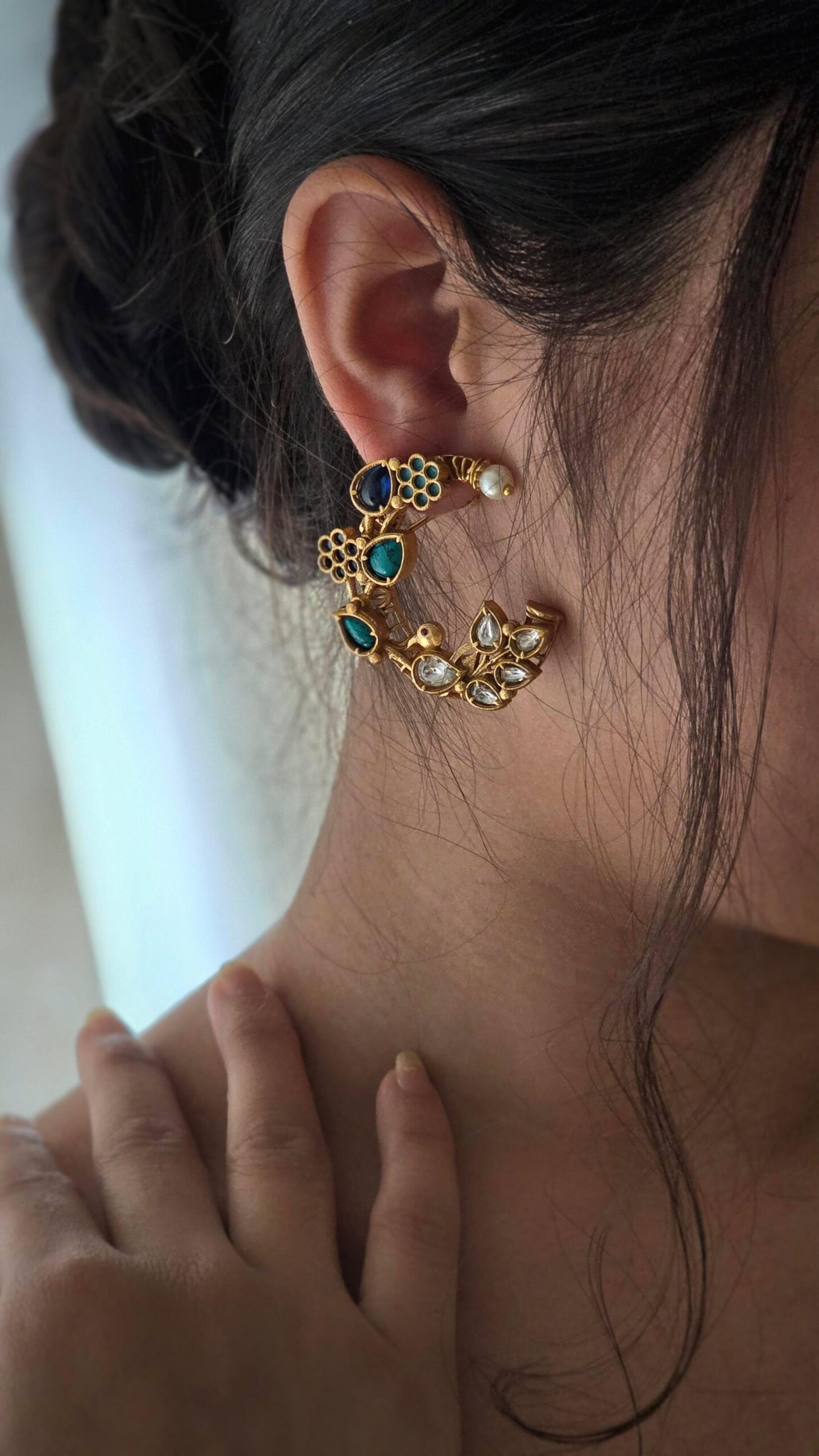 Girisha handcrafted earrings Thumbnail