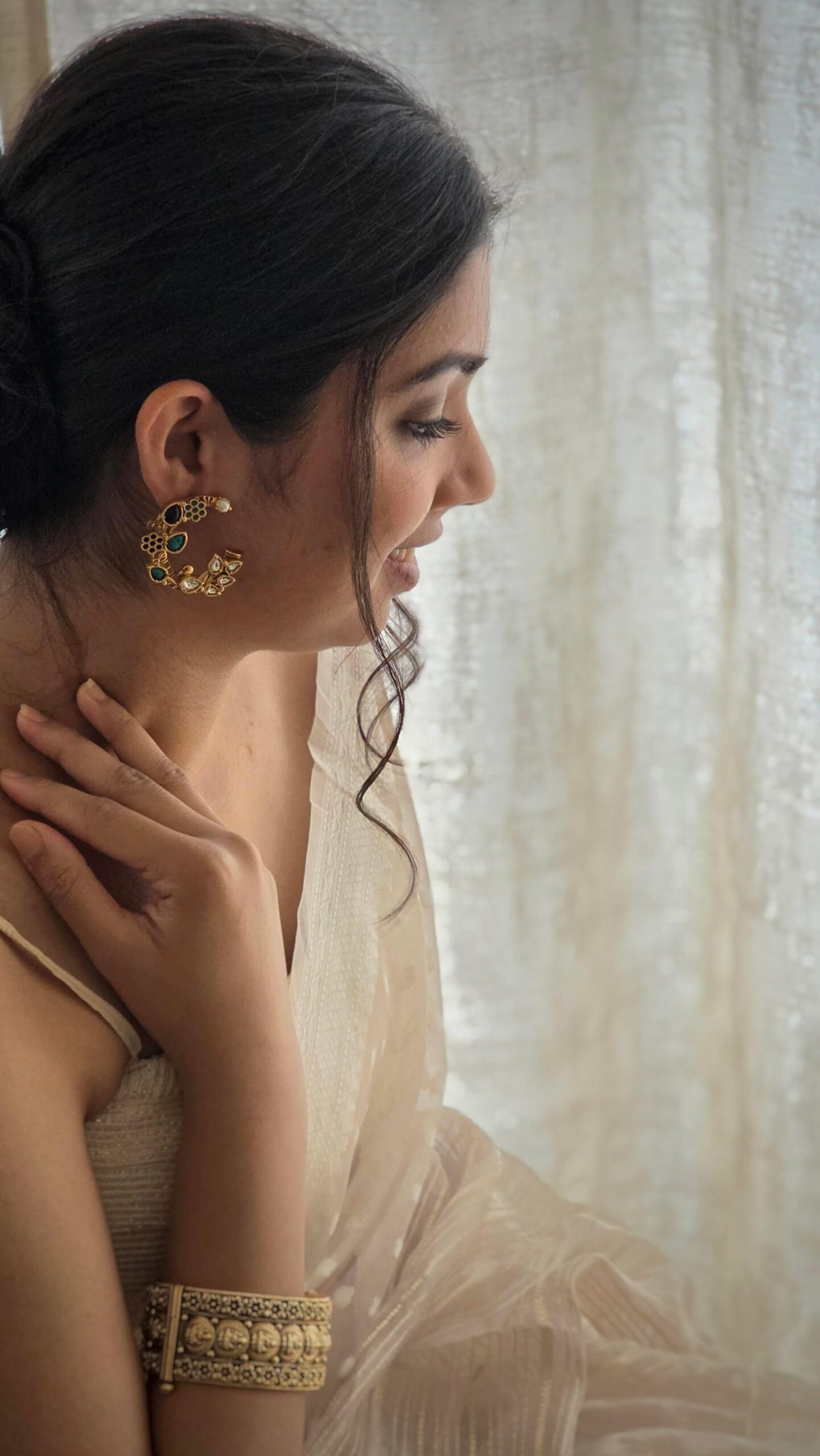 Girisha handcrafted earrings Thumbnail