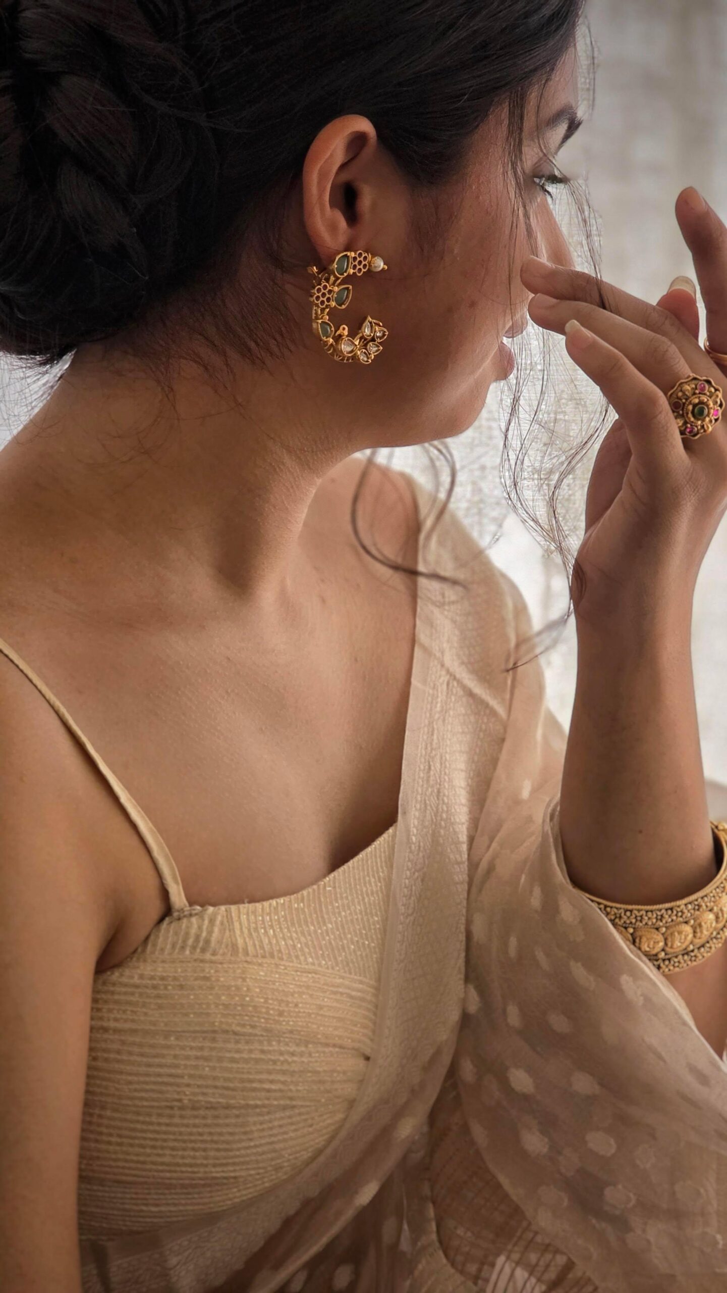 Girisha handcrafted earrings Thumbnail