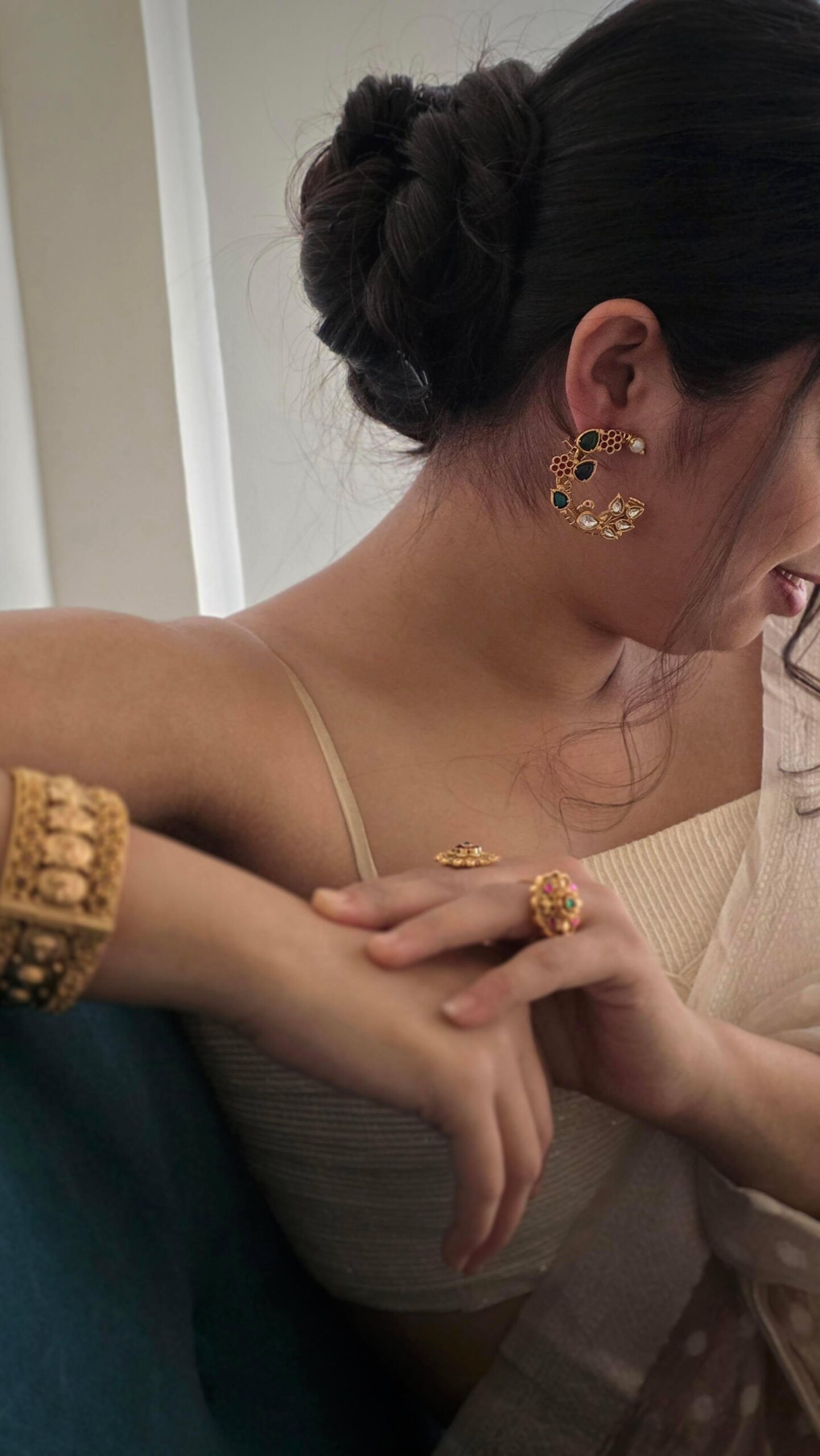 Girisha handcrafted earrings Thumbnail