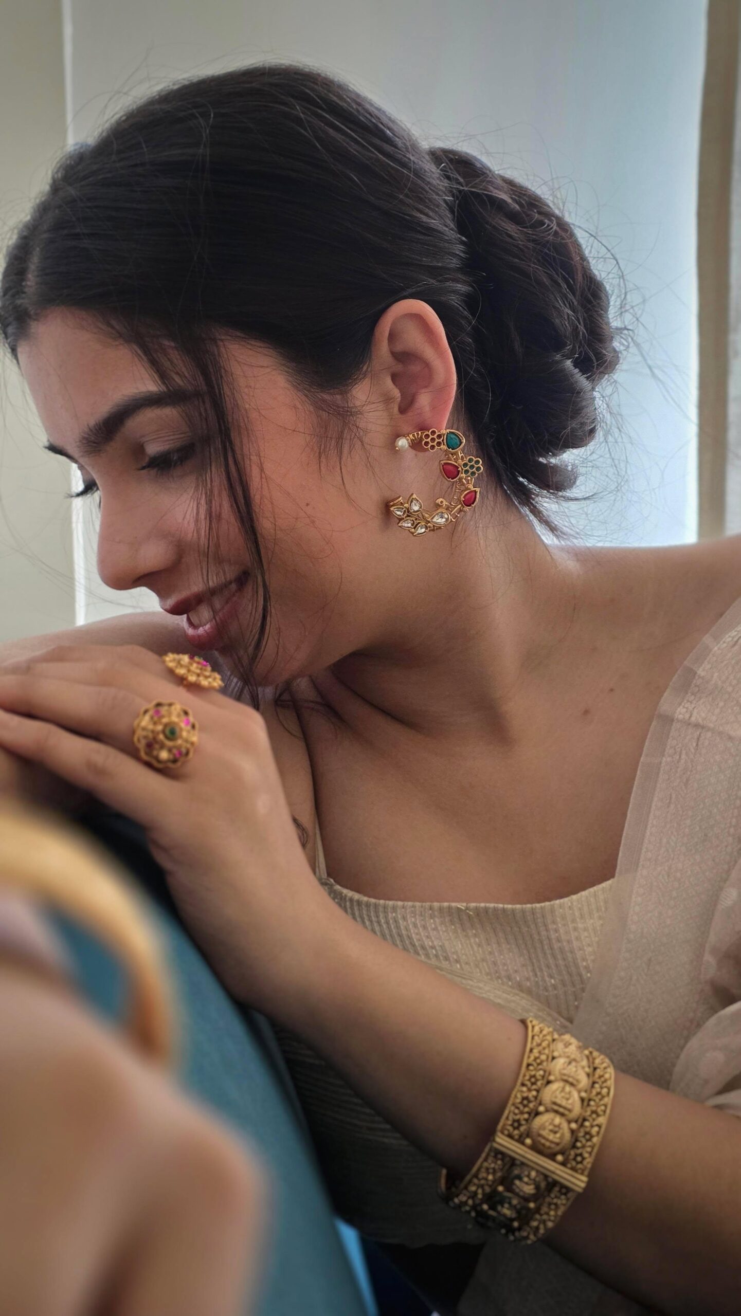 Girisha handcrafted earrings Thumbnail