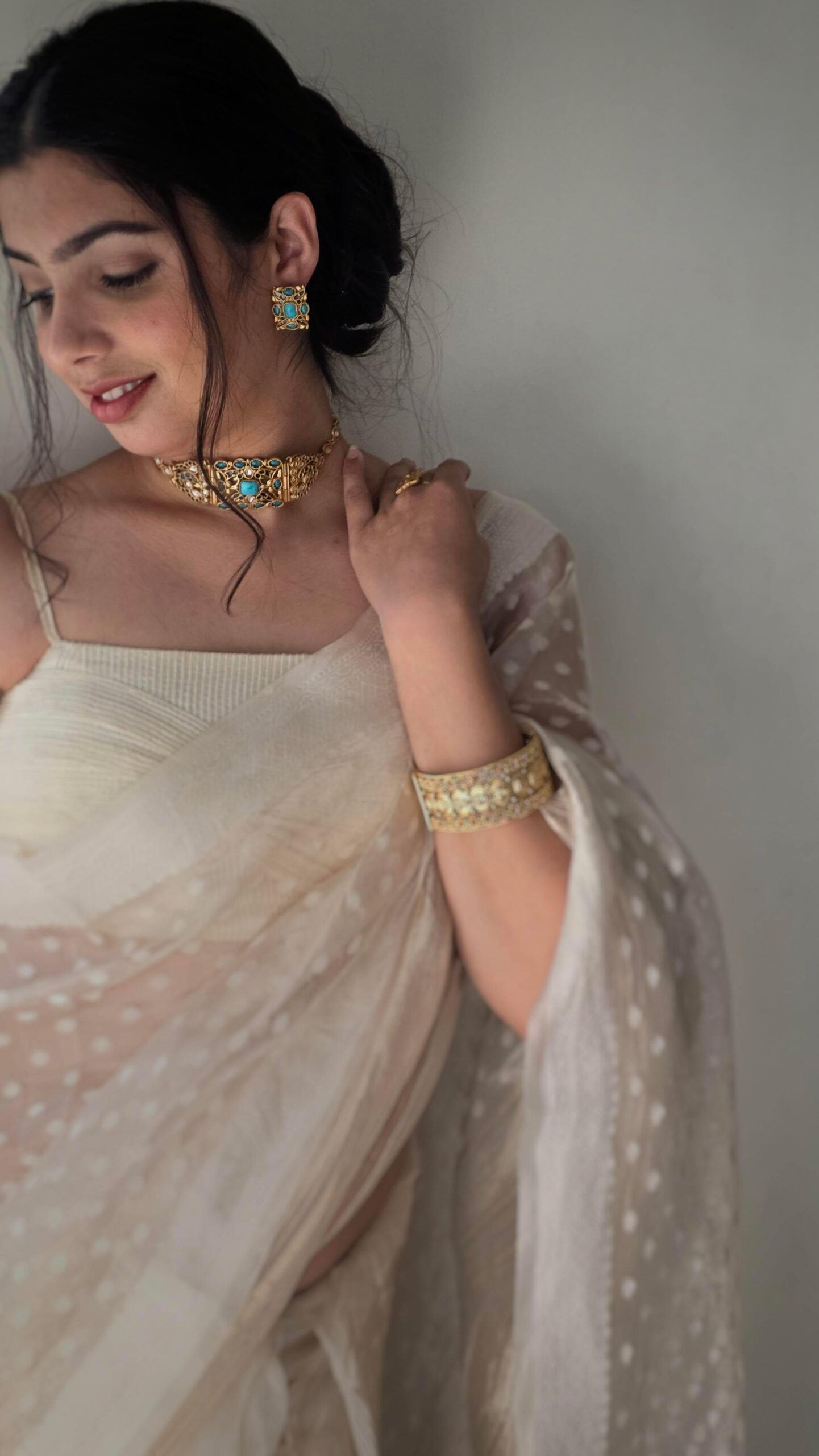 Megha handcrafted choker Thumbnail