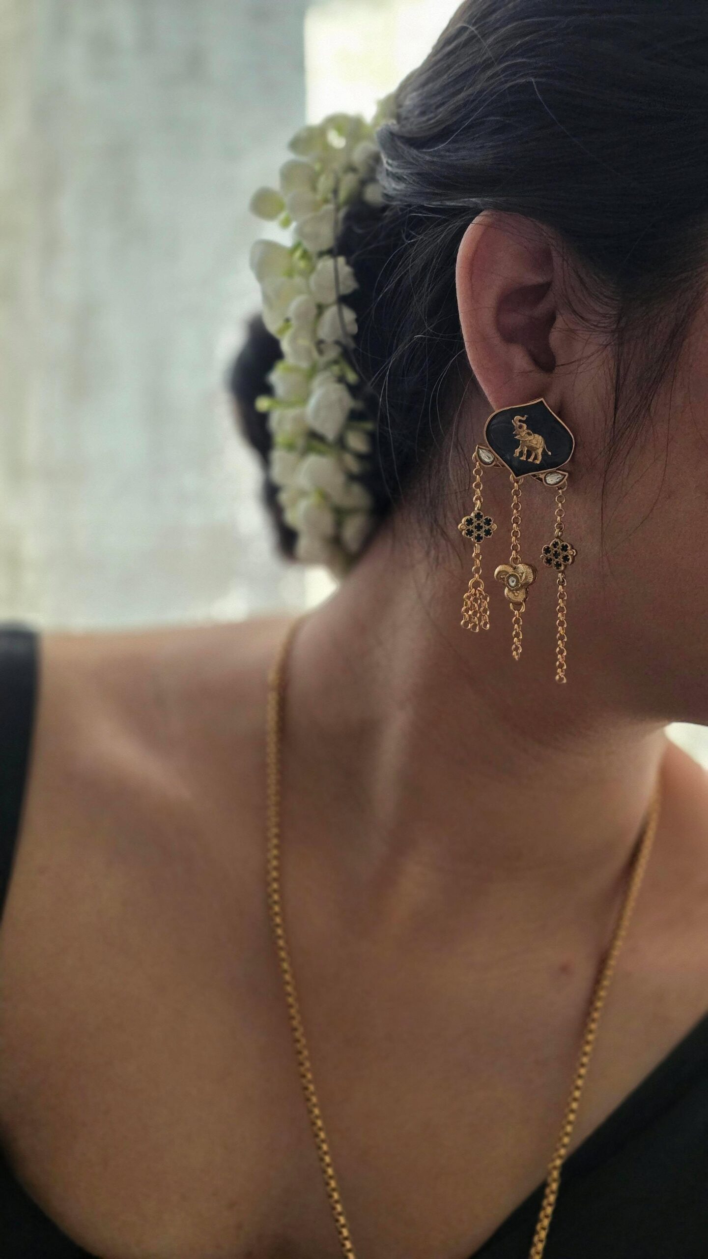 Madhuban handcrafted delicate necklace Thumbnail