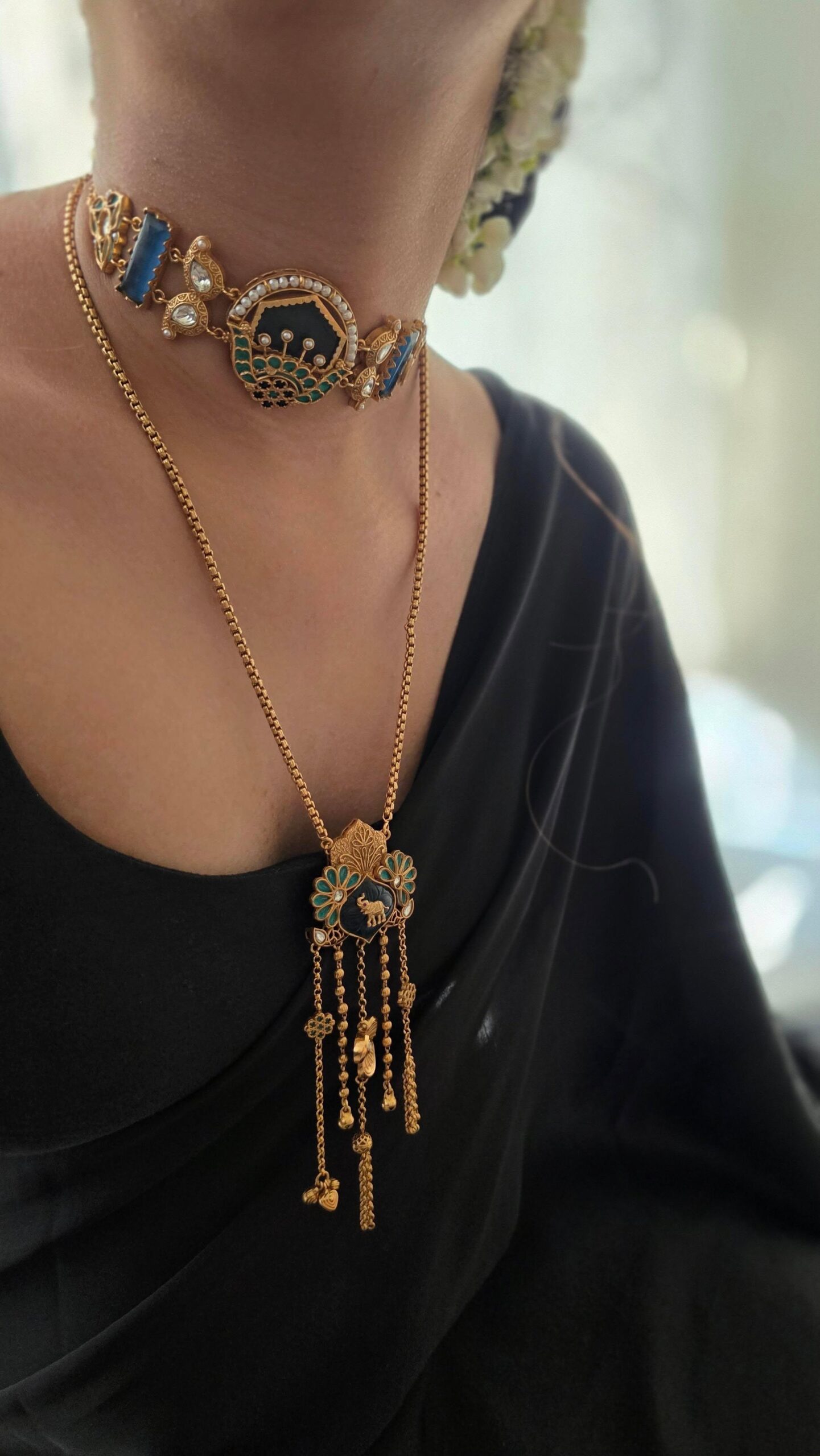 Madhuban handcrafted choker Thumbnail