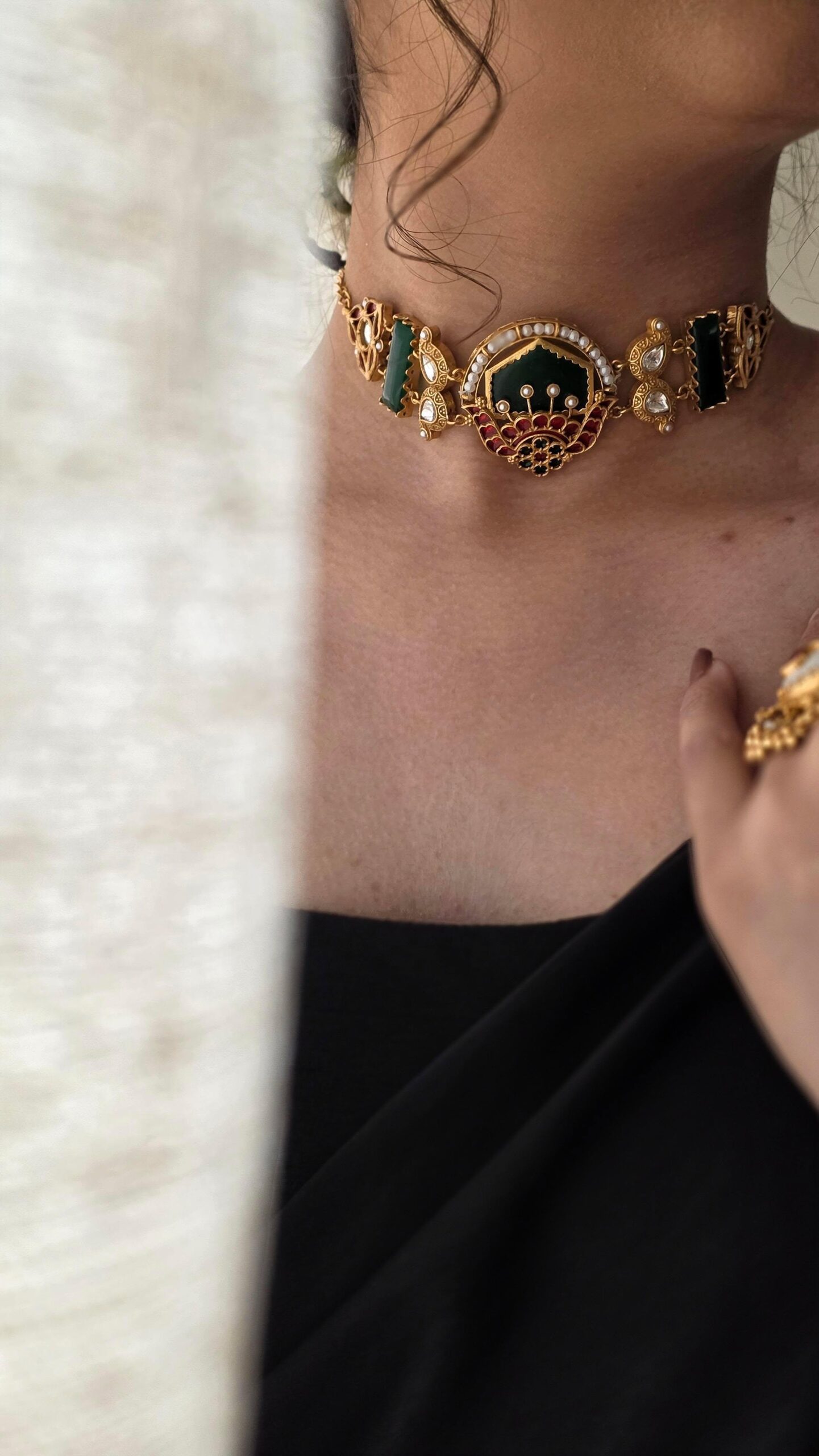 Madhuban handcrafted choker Thumbnail