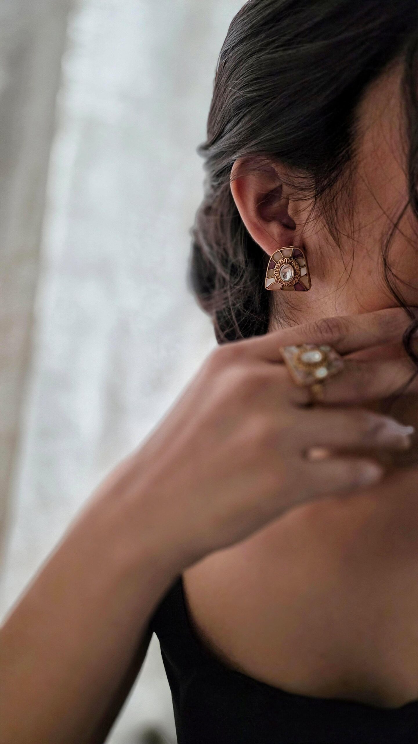 Yuvi handcrafted ring Thumbnail