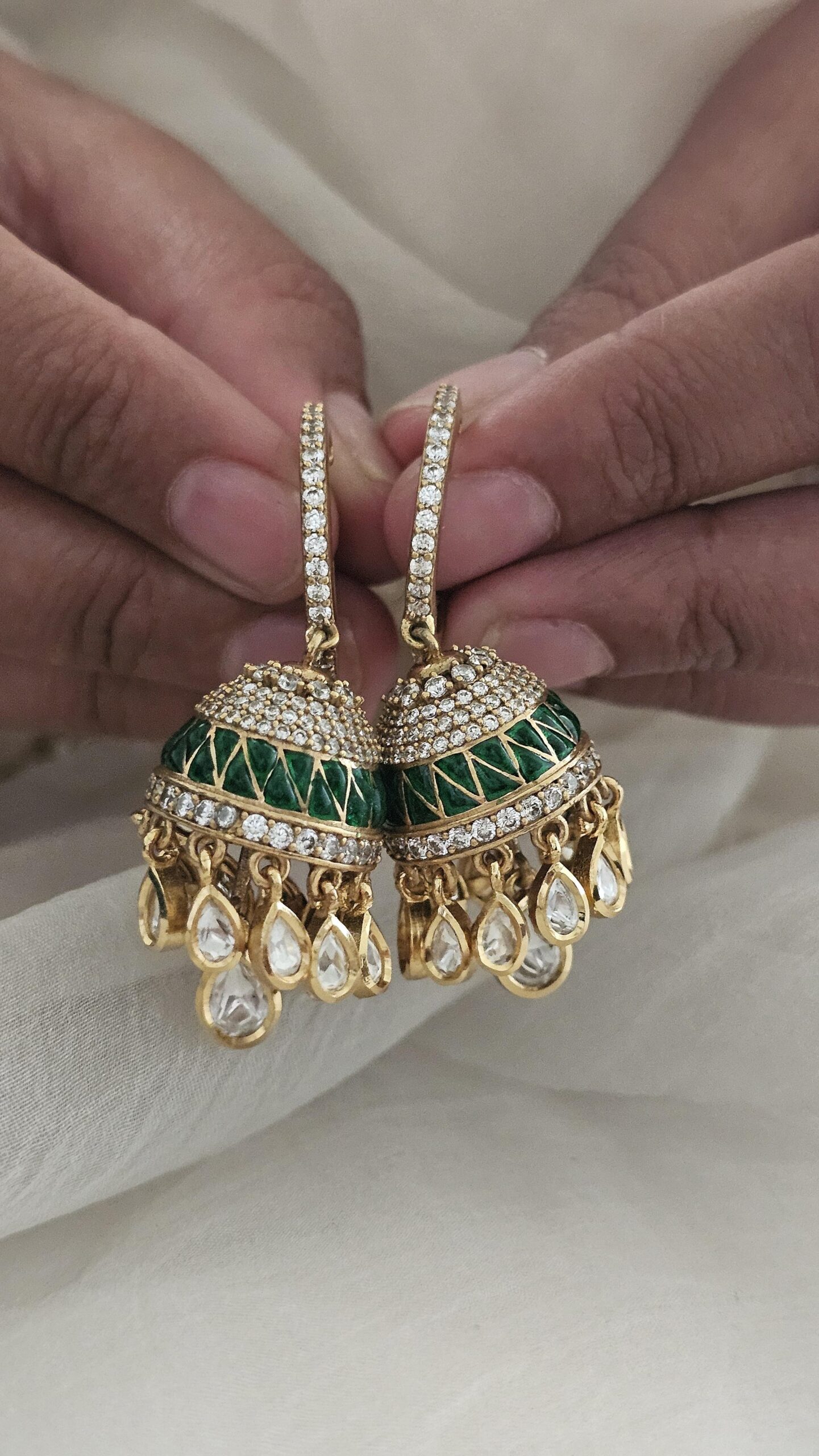 Aarna polki jhumki Thumbnail