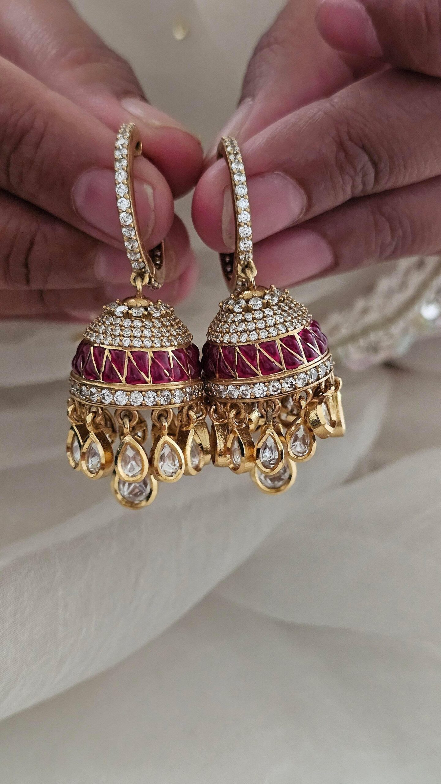 Aarna polki jhumki Thumbnail