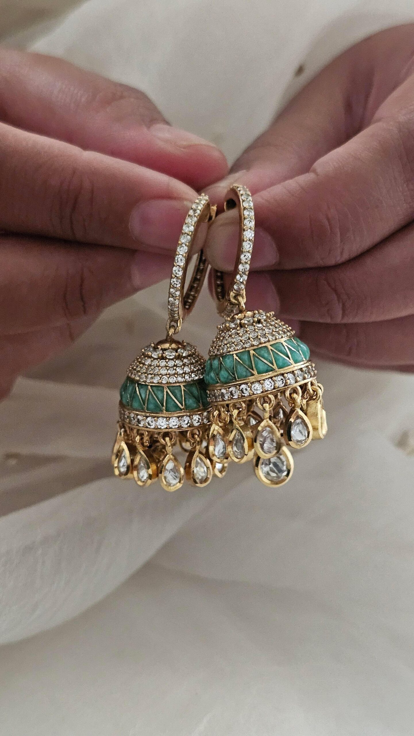 Aarna polki jhumki Thumbnail