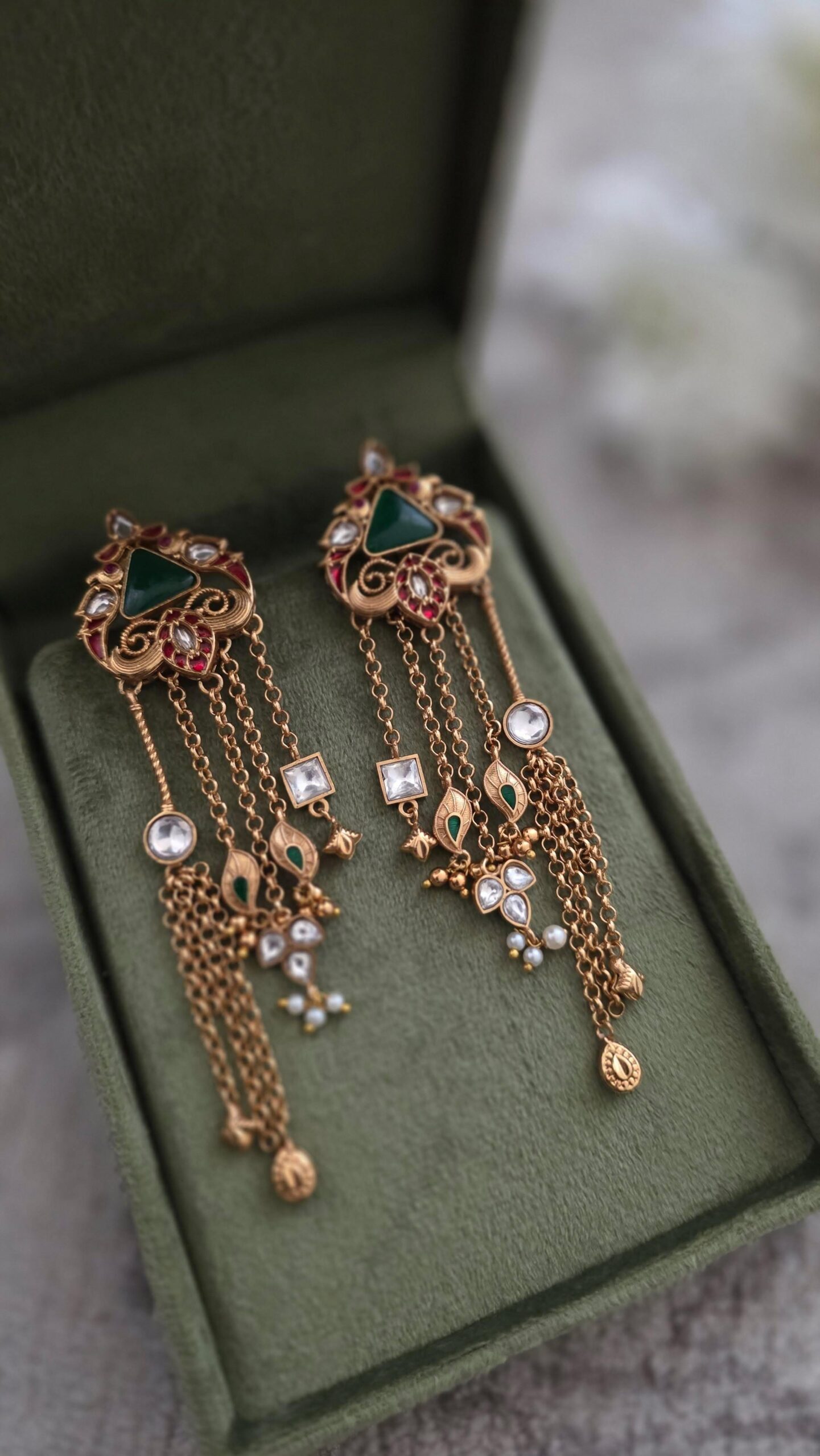 Irisha handcrafted earrings Thumbnail