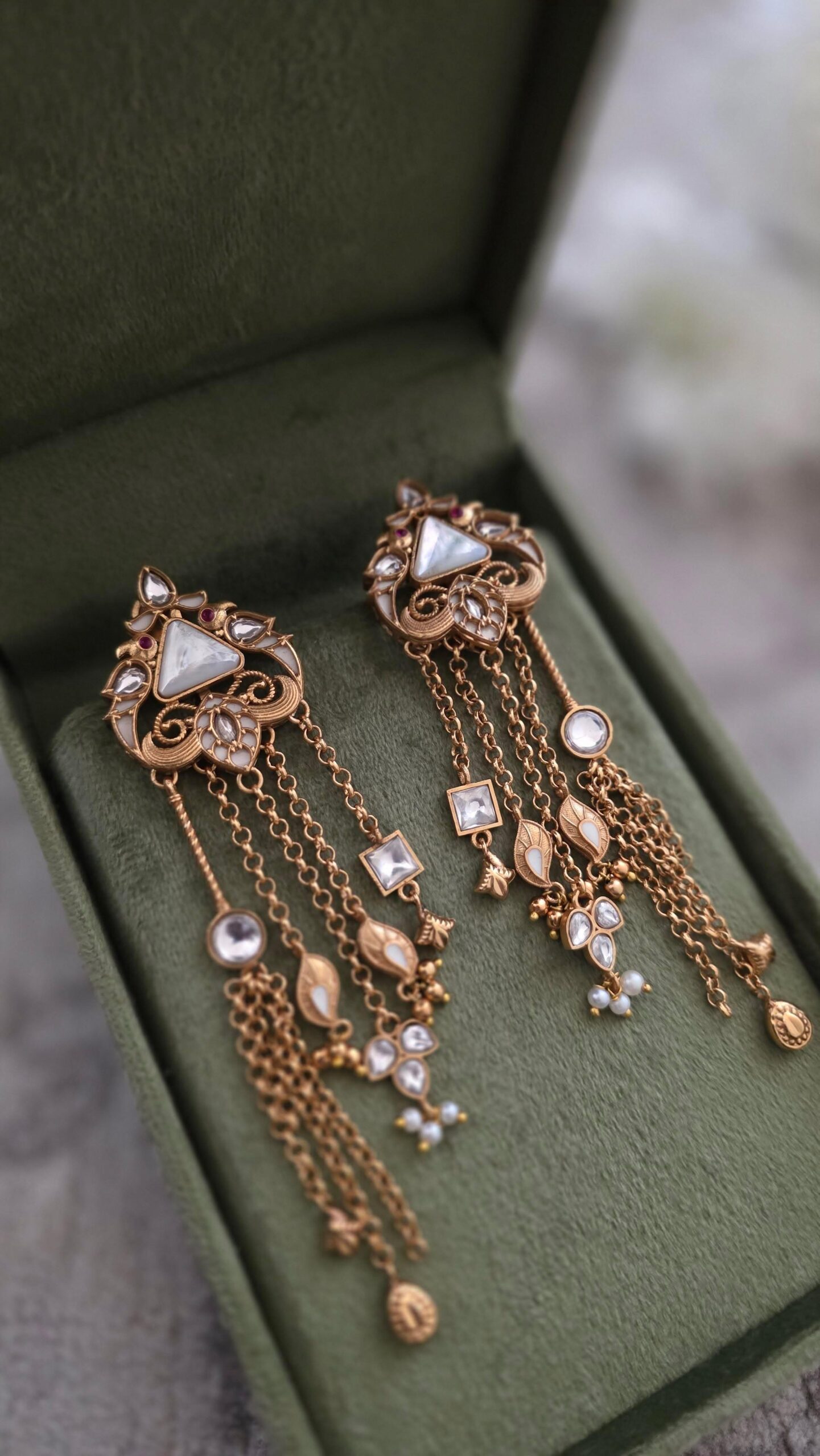 Irisha handcrafted earrings Thumbnail