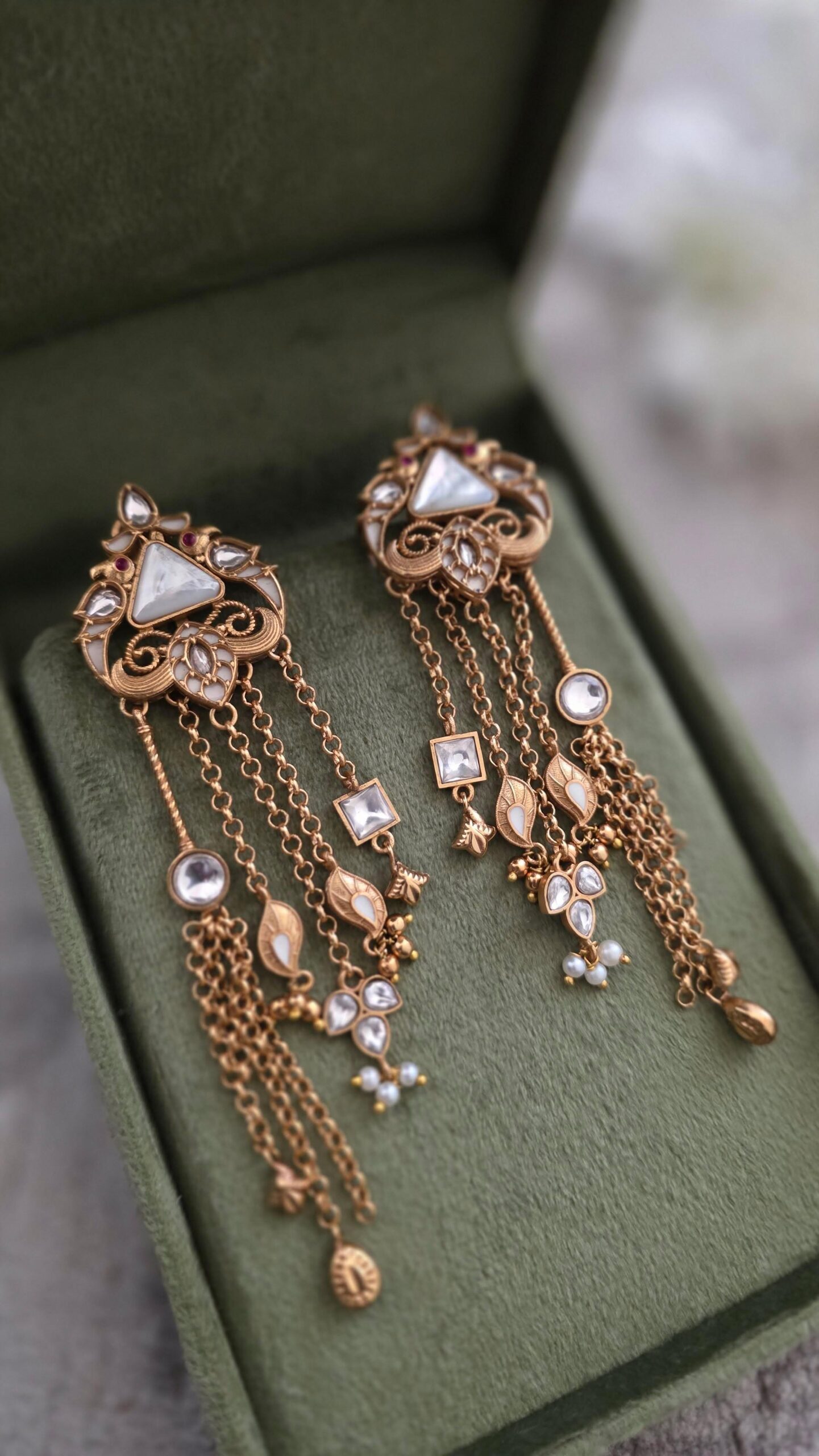 Irisha handcrafted earrings Thumbnail