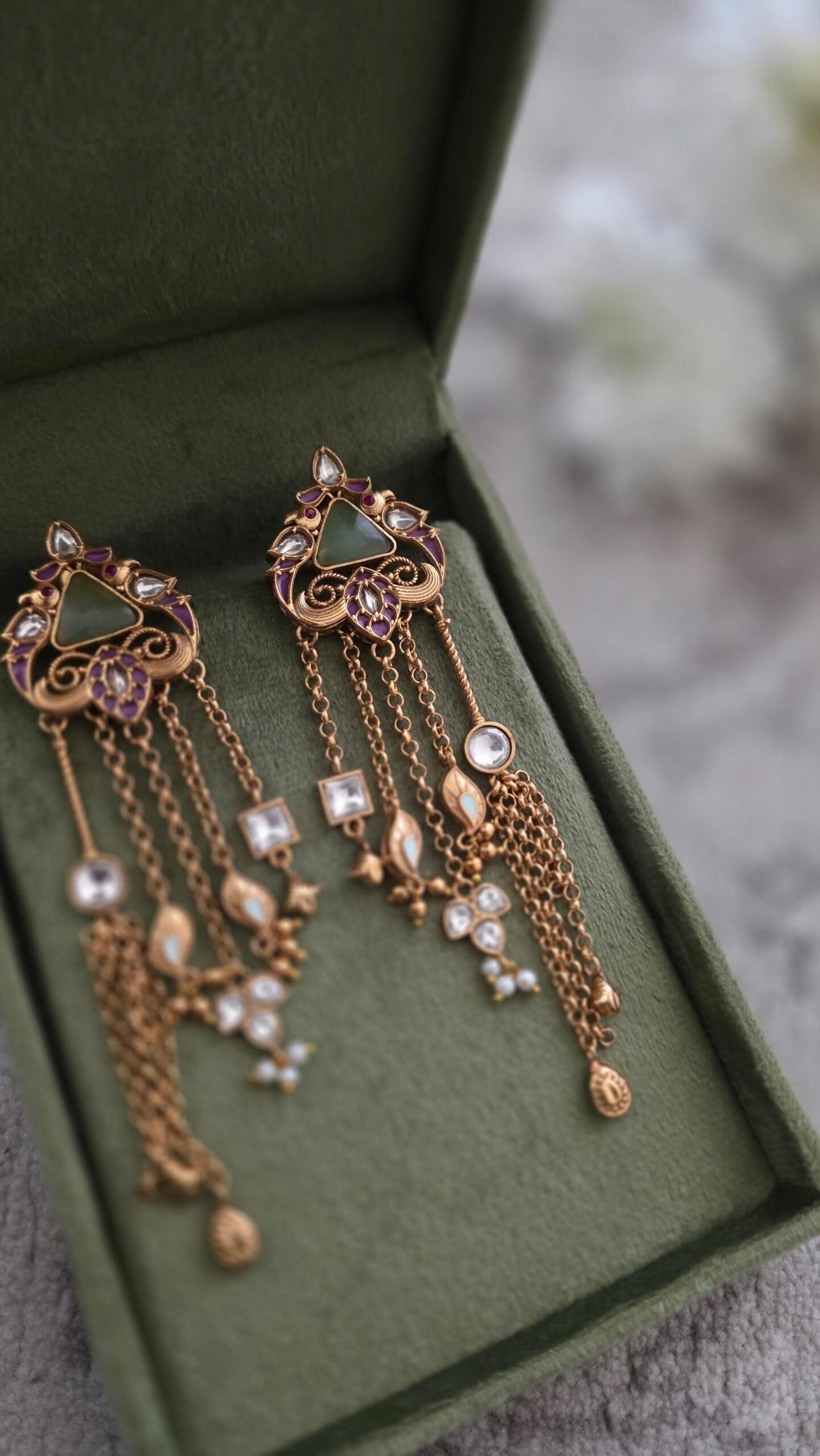 Irisha handcrafted earrings Thumbnail