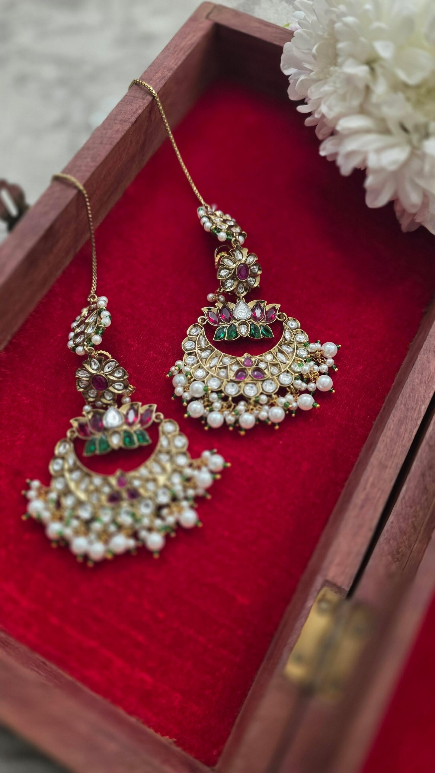 Nupura handcrafted chaandbaali Thumbnail