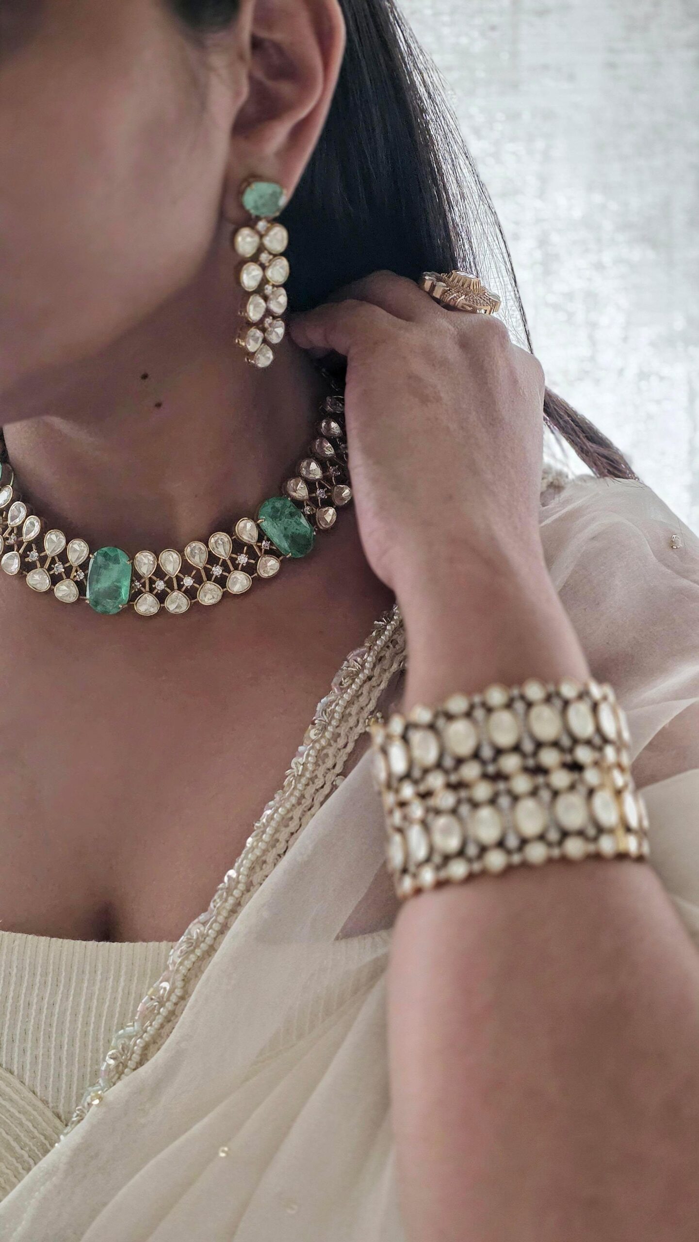 Binita polki necklace Thumbnail