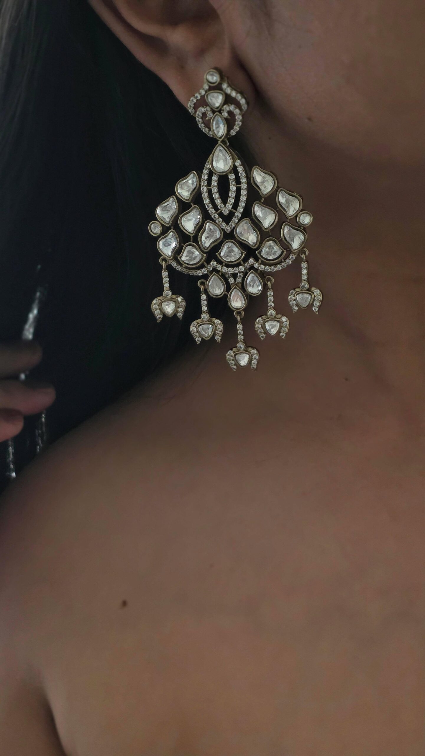 Rooni polki earrings Thumbnail