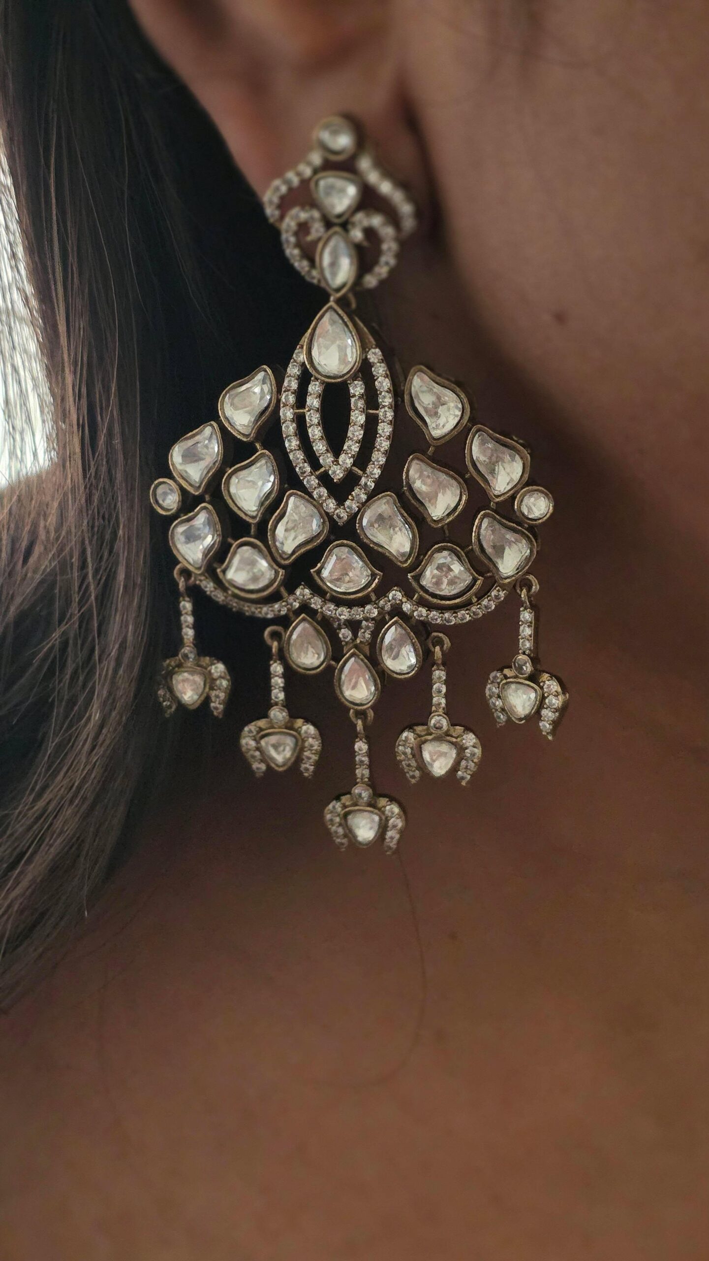 Rooni polki earrings Thumbnail