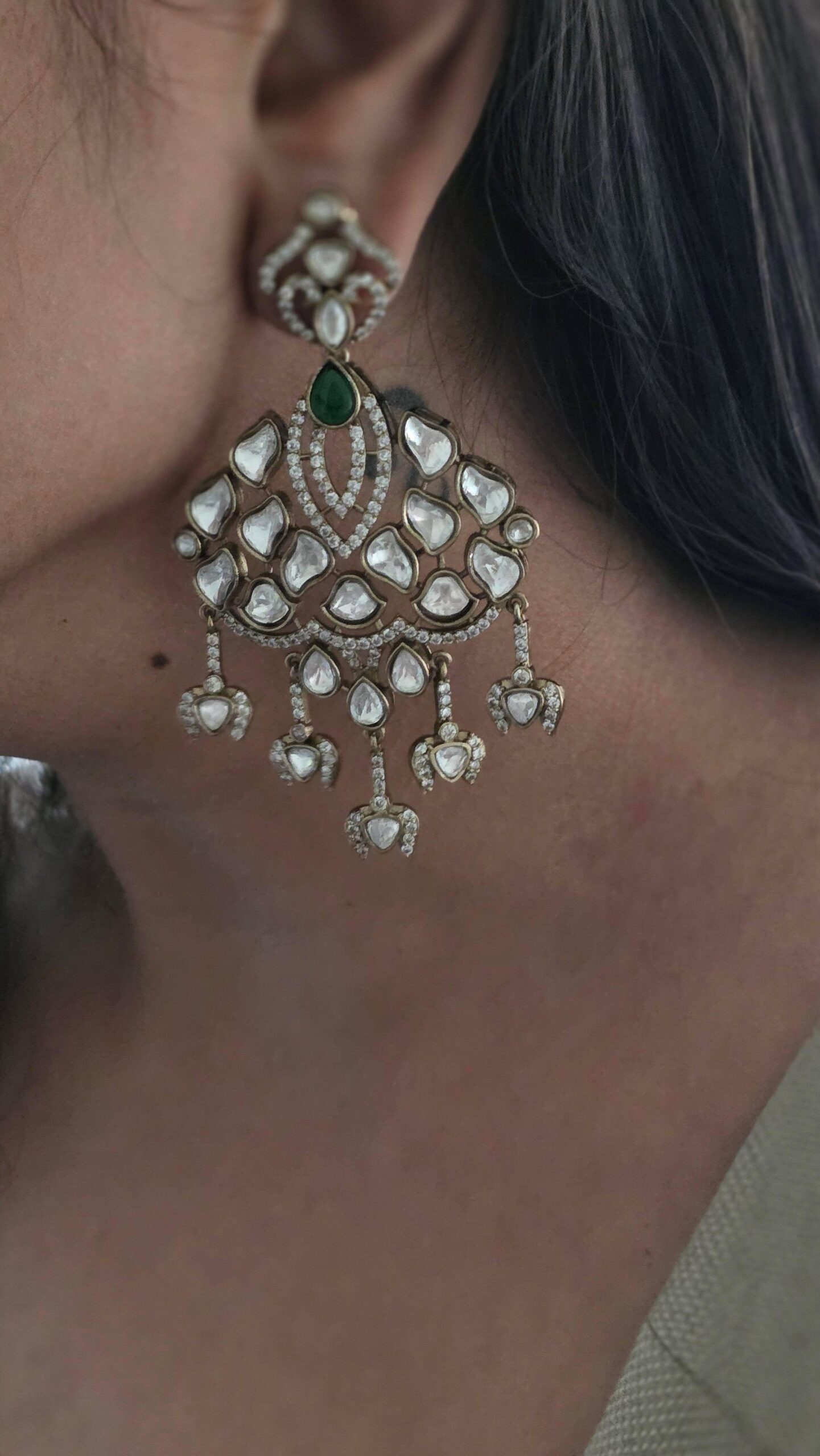 Rooni polki earrings Thumbnail