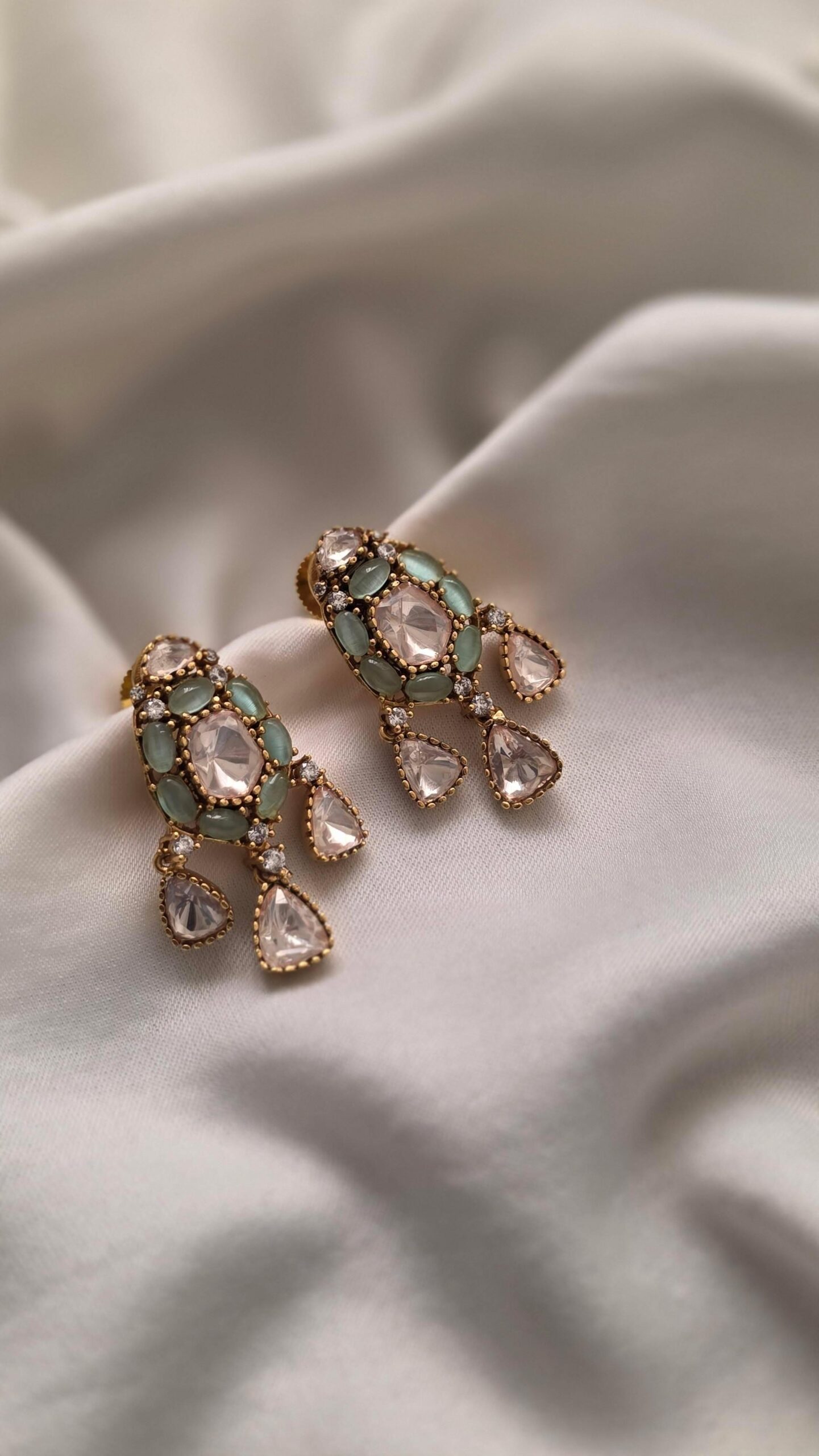 Vaani polki earrings Thumbnail