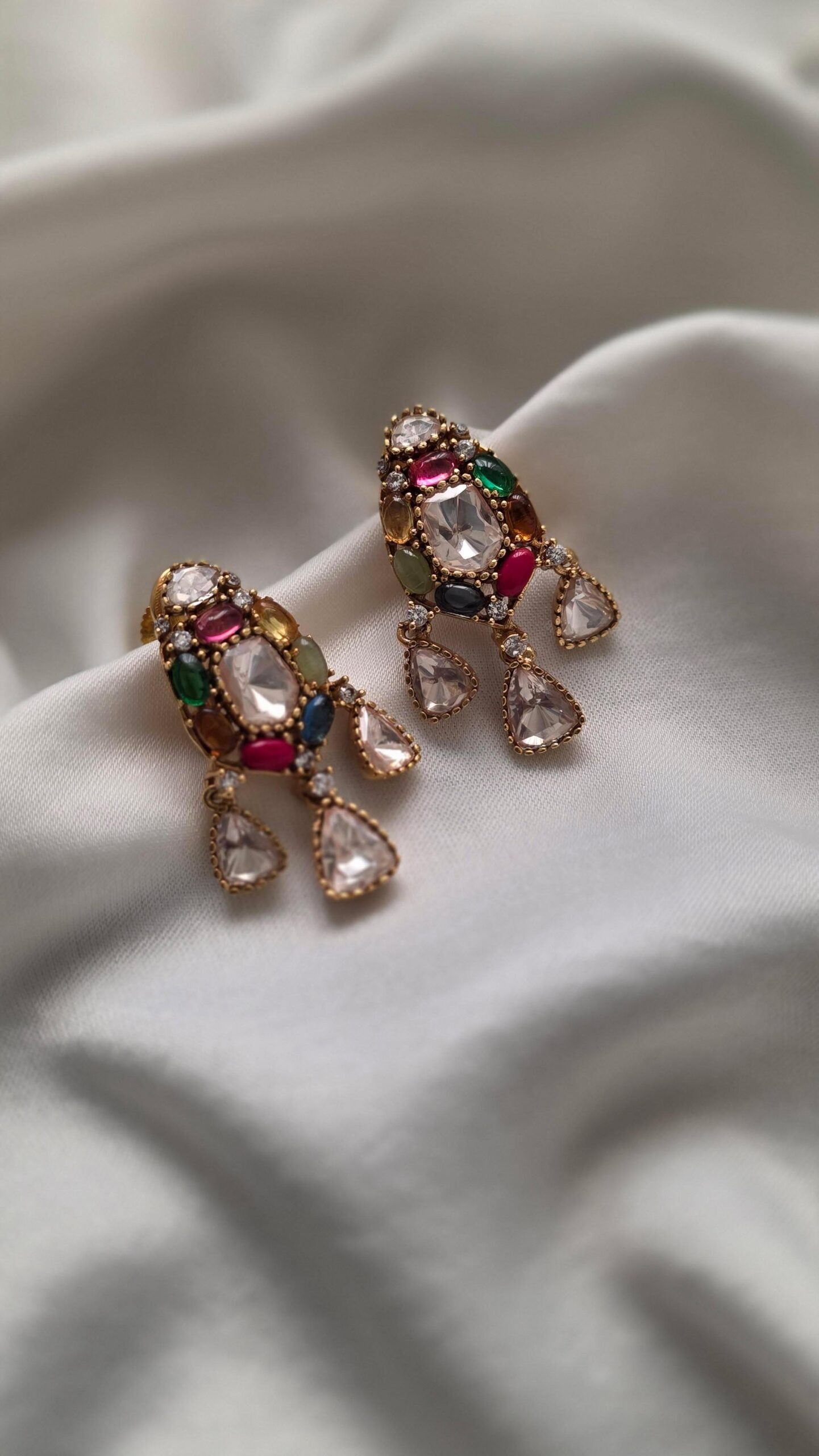 Vaani polki earrings Thumbnail