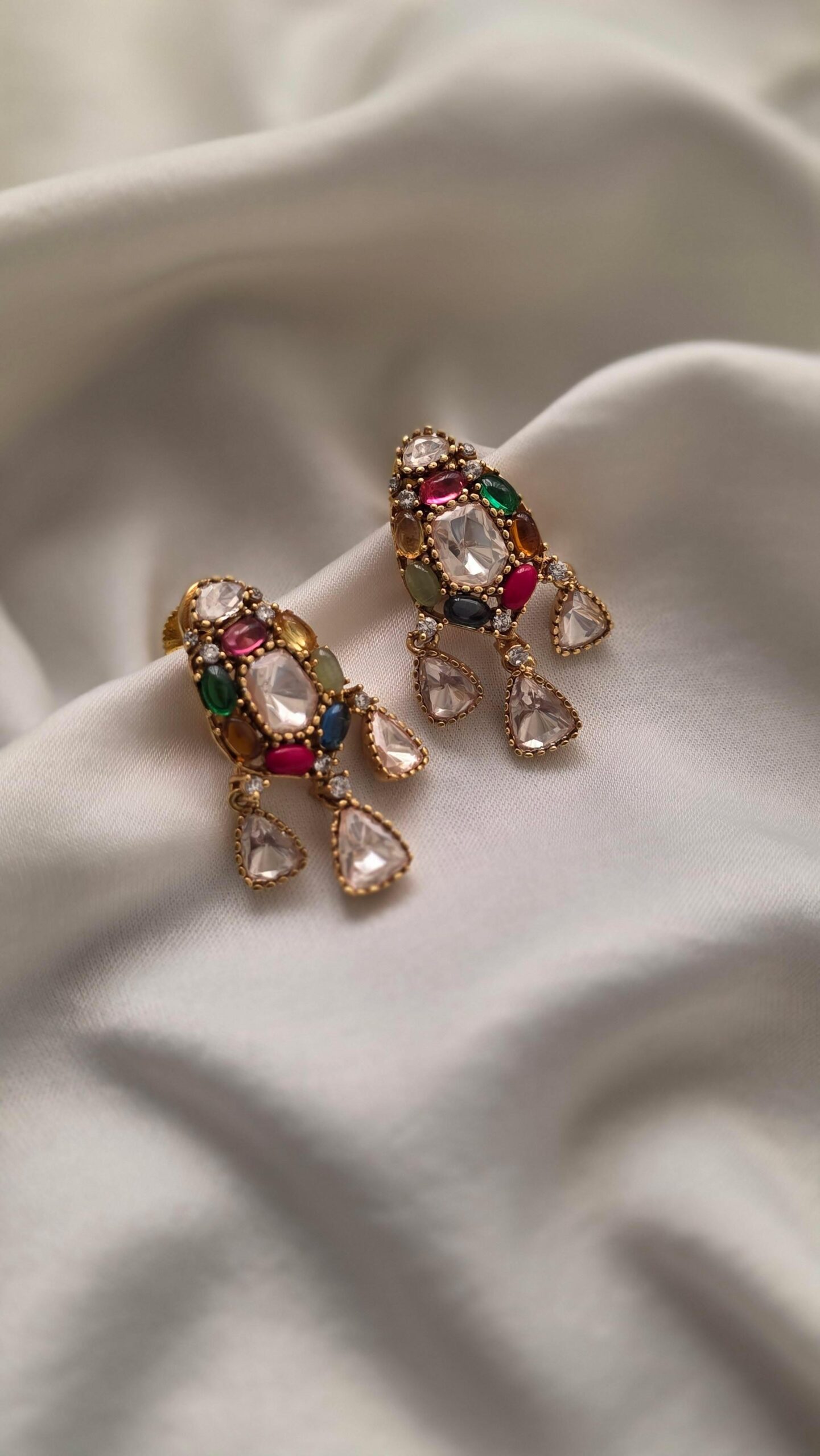 Vaani polki earrings Thumbnail