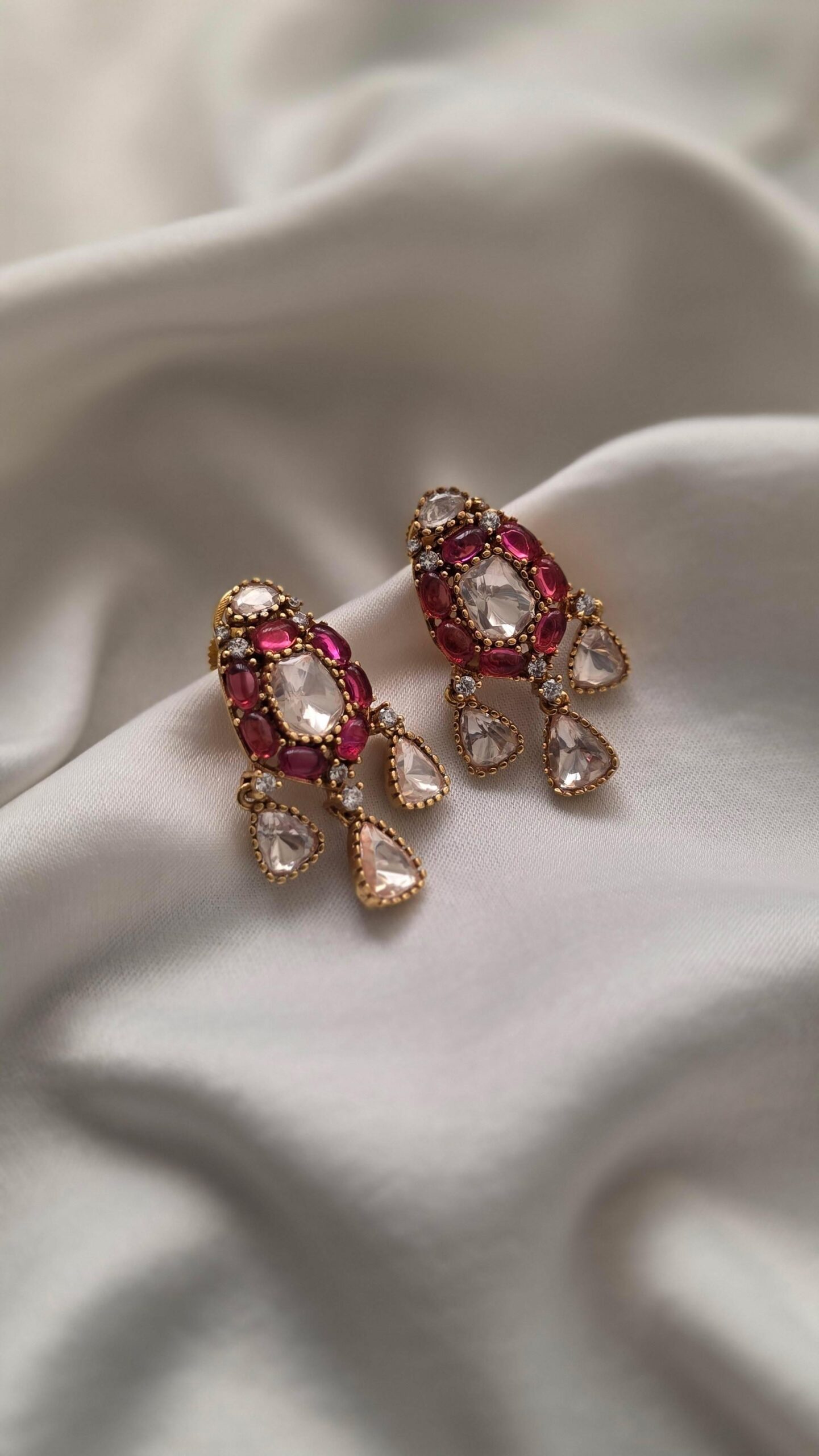 Vaani polki earrings Thumbnail