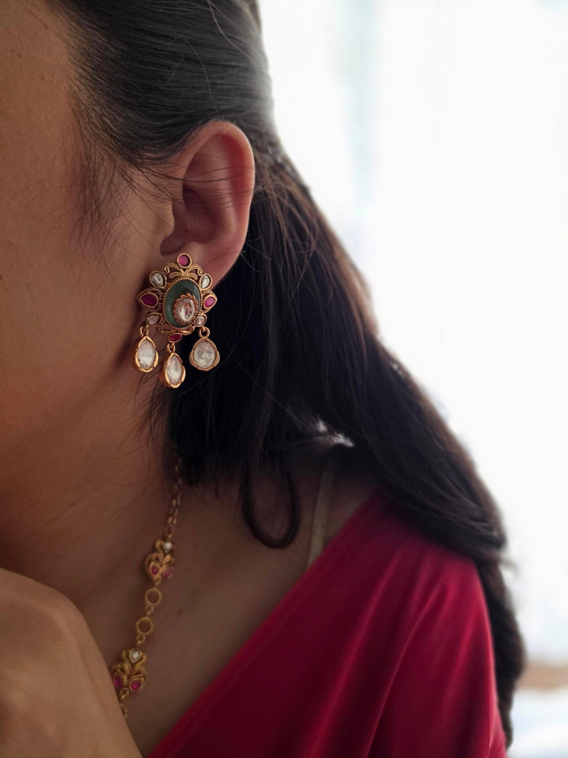 Aisha handcrafted necklace Thumbnail