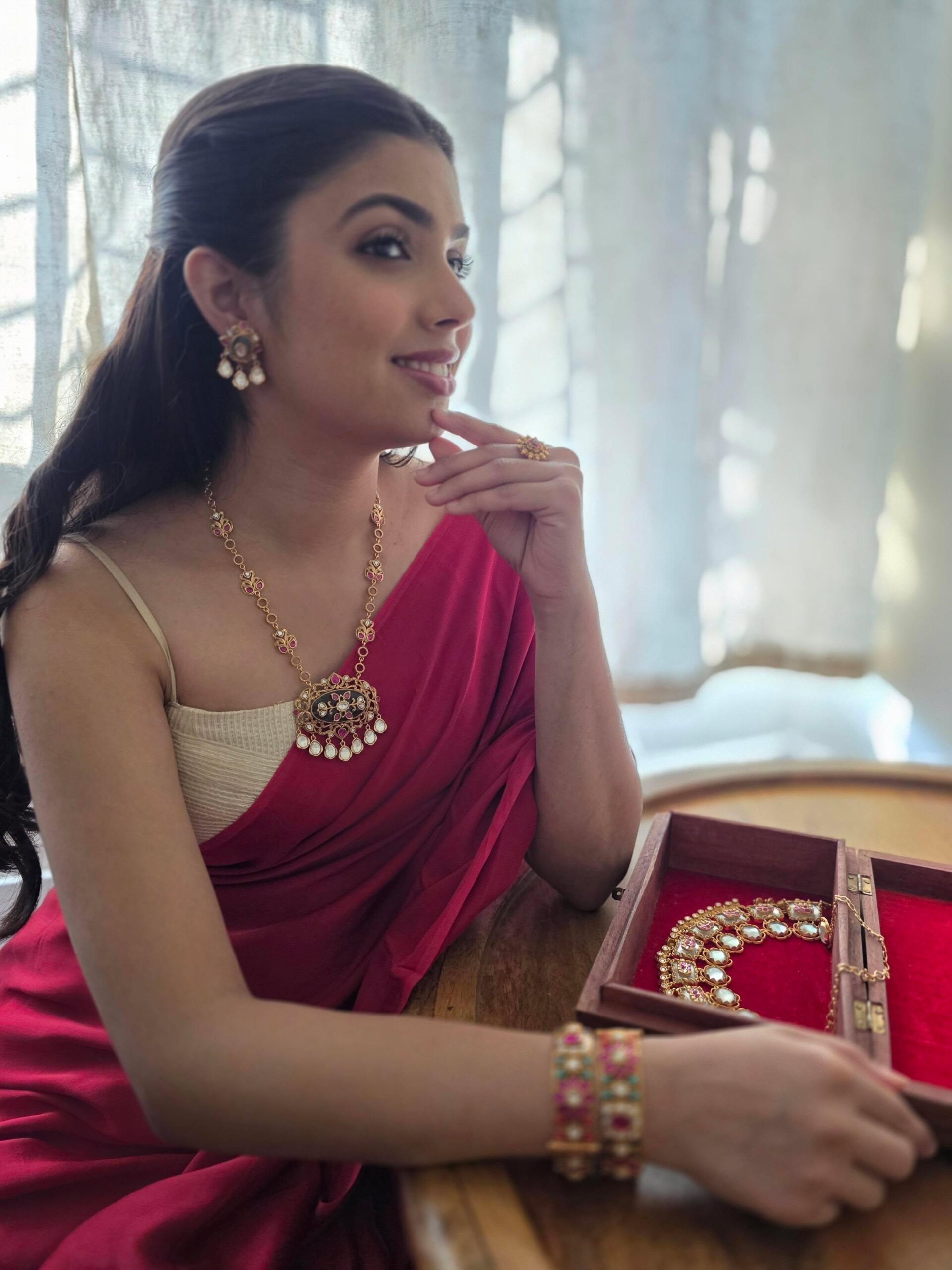 Aisha handcrafted necklace Thumbnail