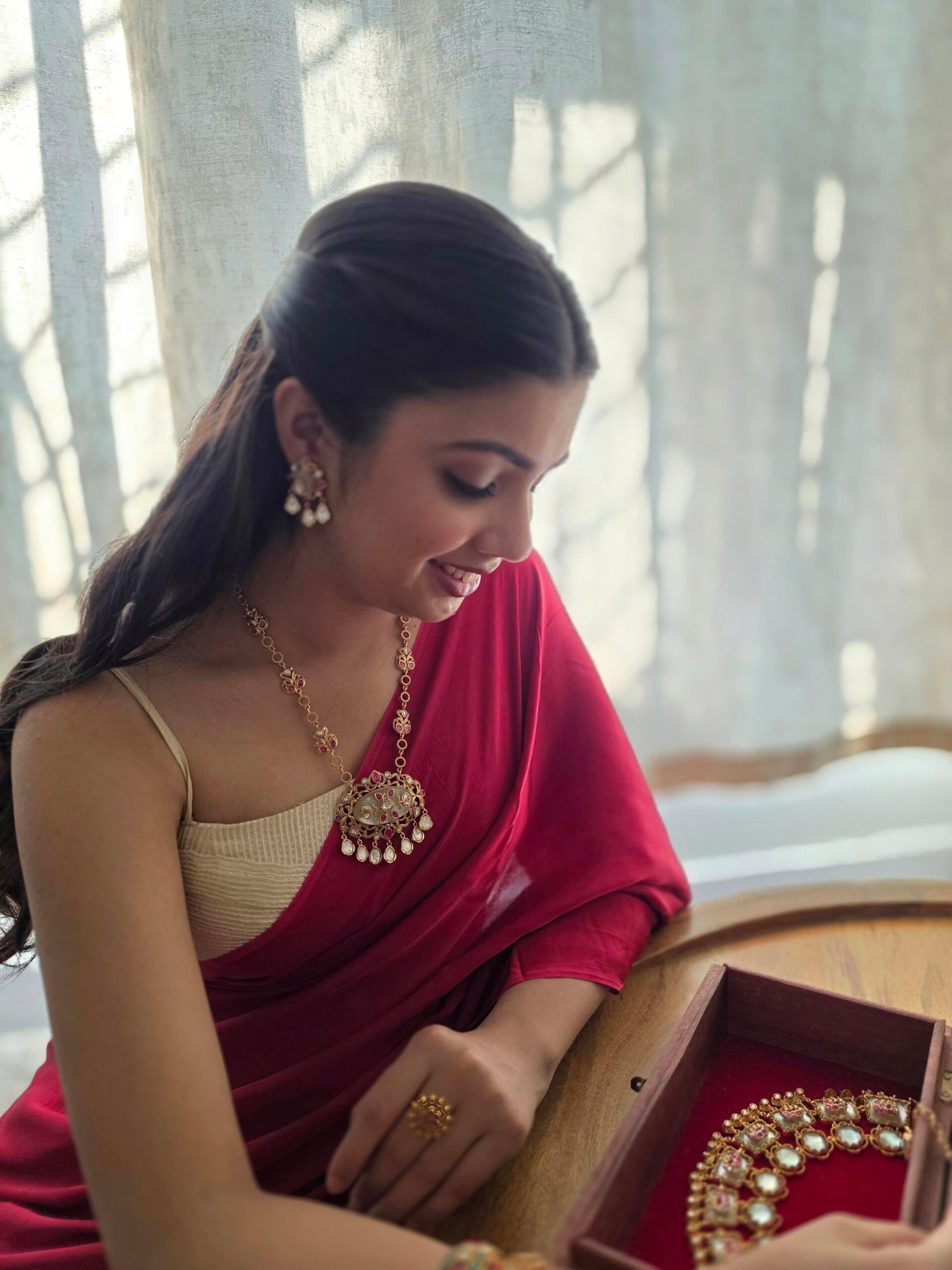 Aisha handcrafted necklace Thumbnail