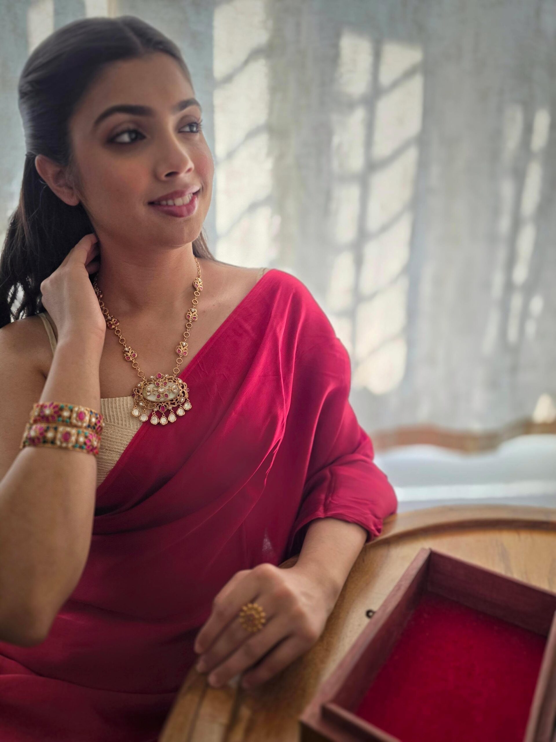 Aisha handcrafted necklace Thumbnail