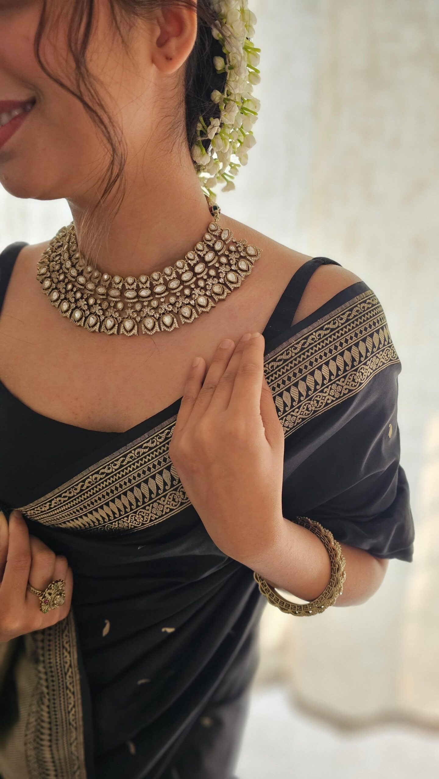 Zareena polki necklace Thumbnail