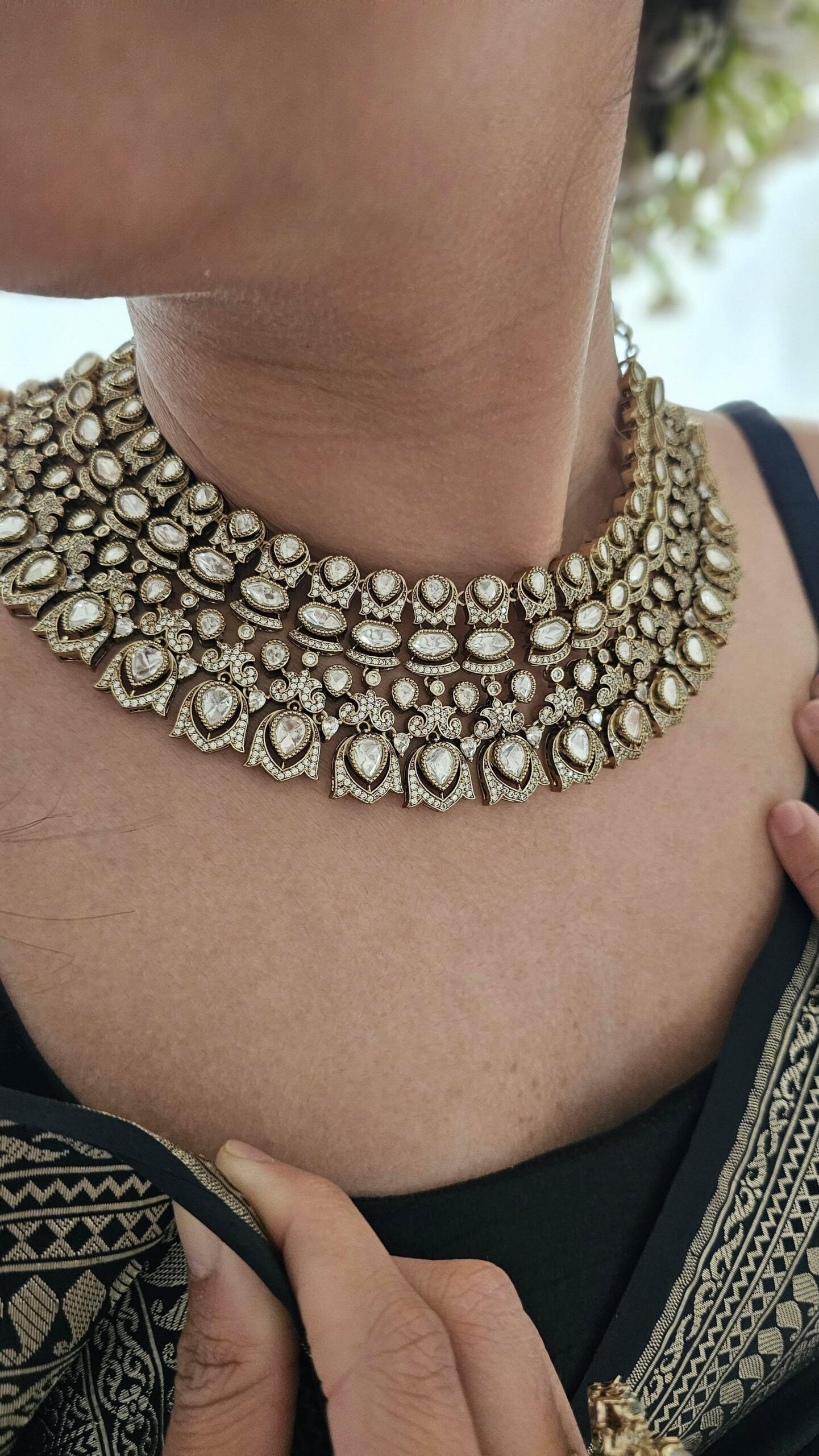 Zareena polki necklace Thumbnail