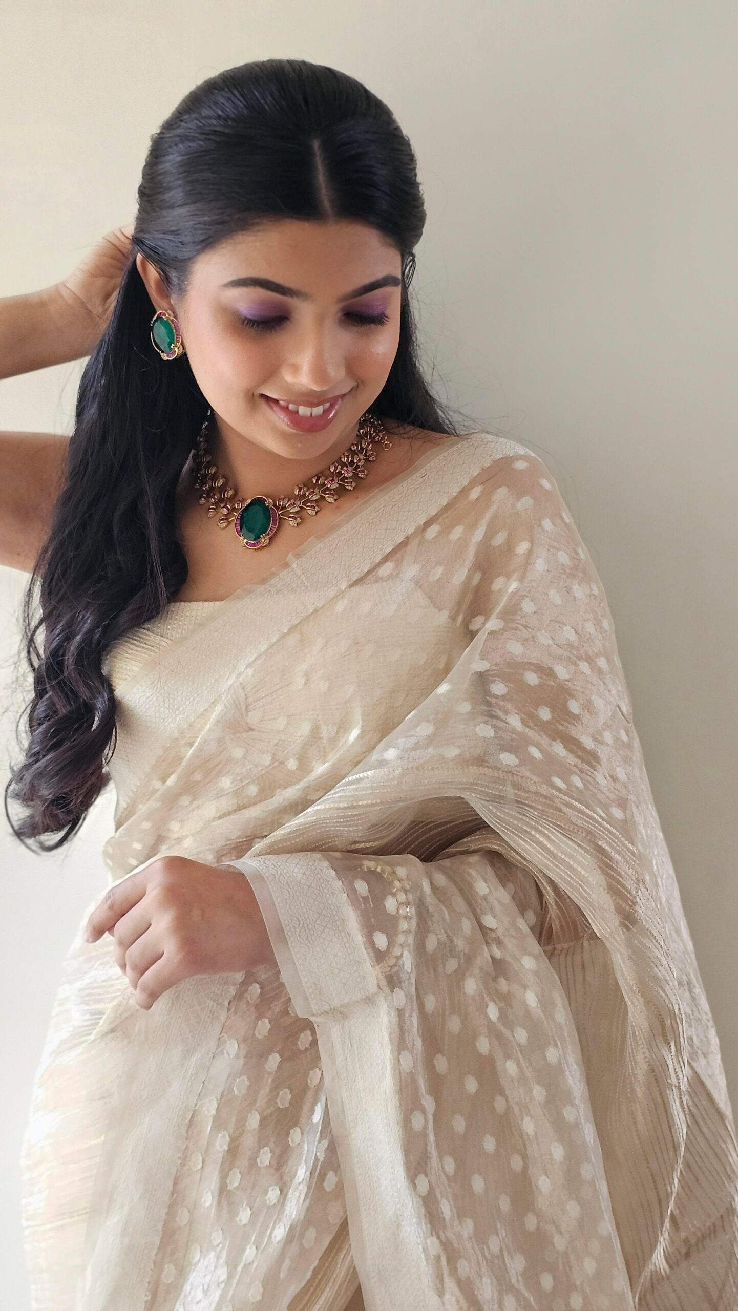 Rossie semi precious quartz necklace Thumbnail