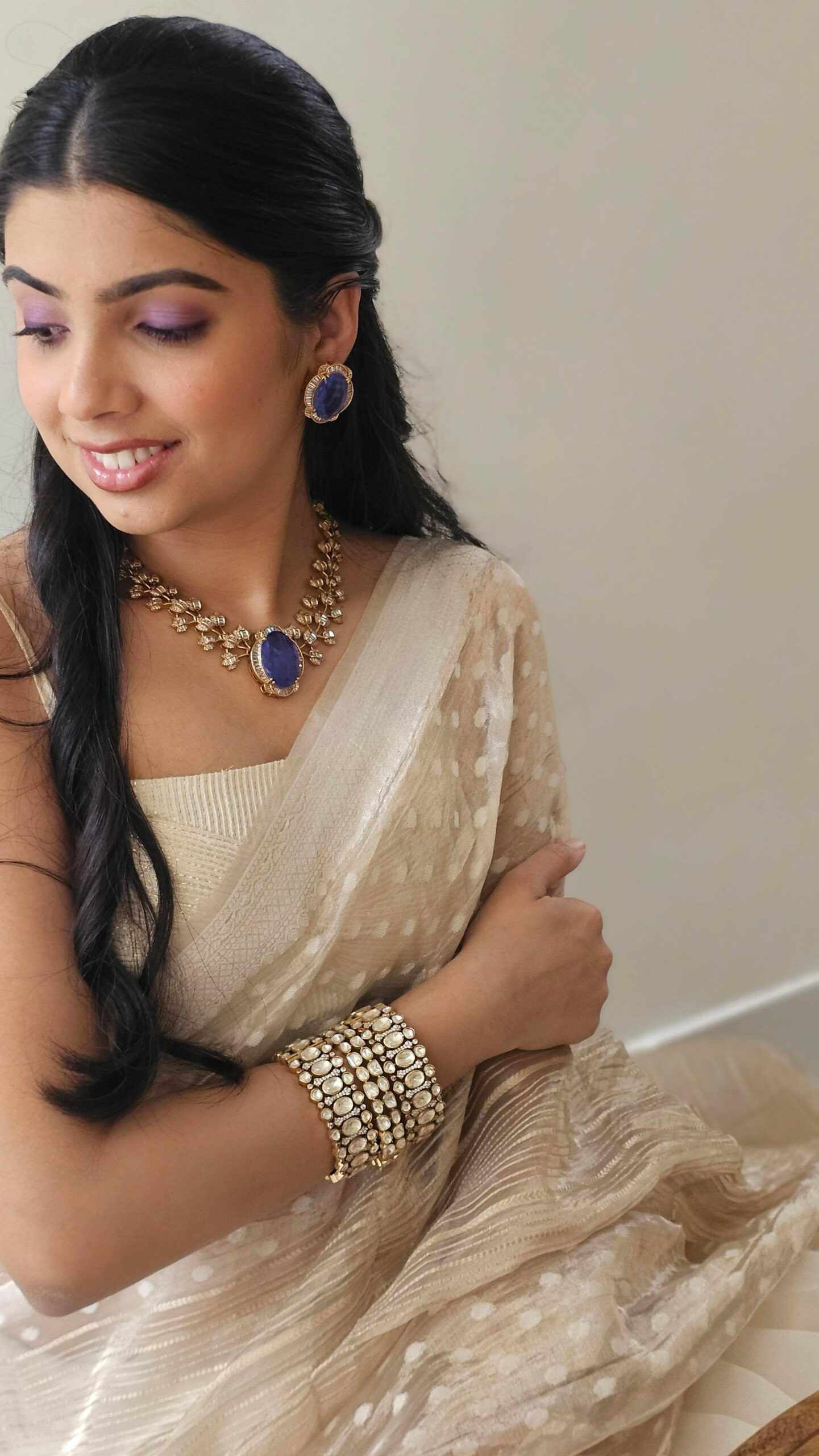 Rossie semi precious quartz necklace Thumbnail