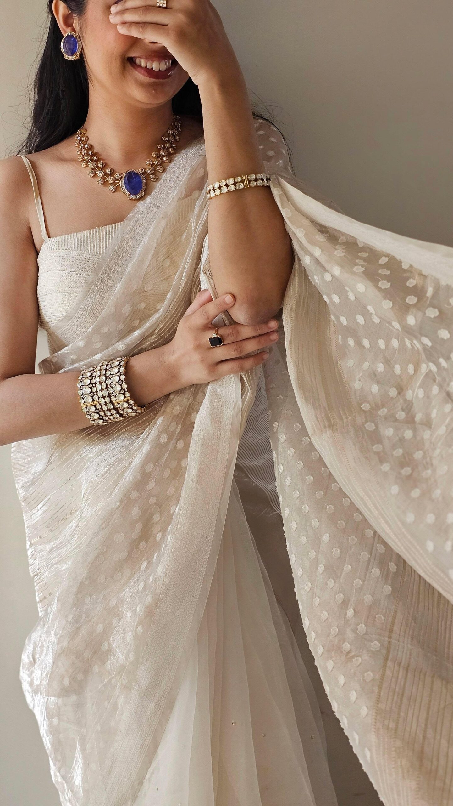 Rossie semi precious quartz necklace Thumbnail