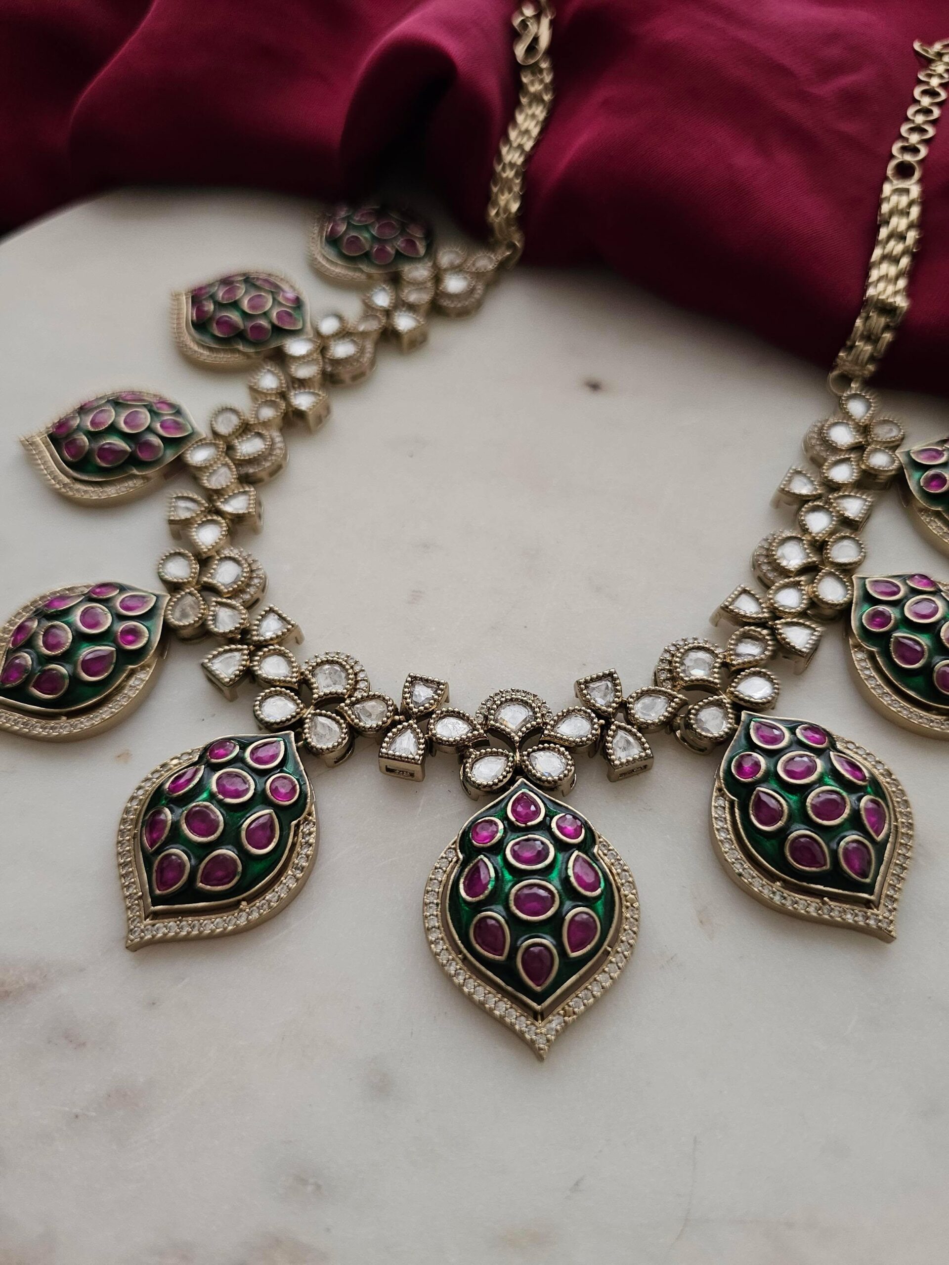 Deetya meenakari necklace Thumbnail