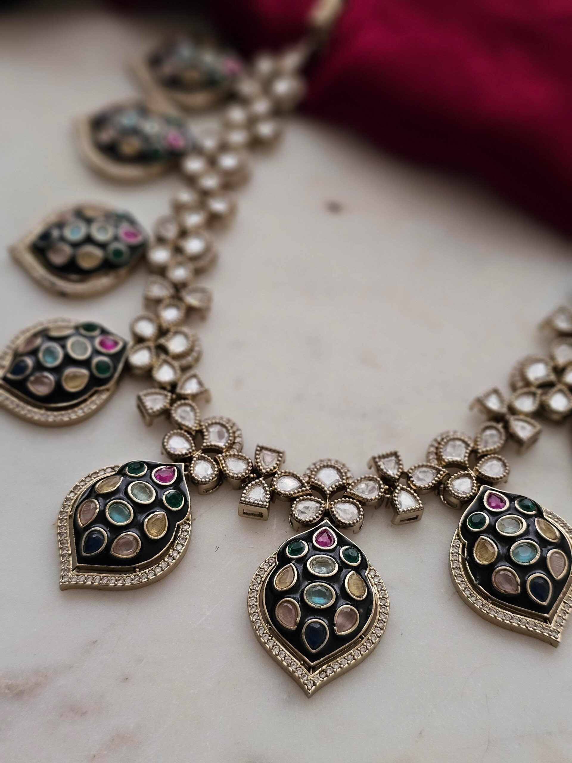 Deetya meenakari necklace Thumbnail