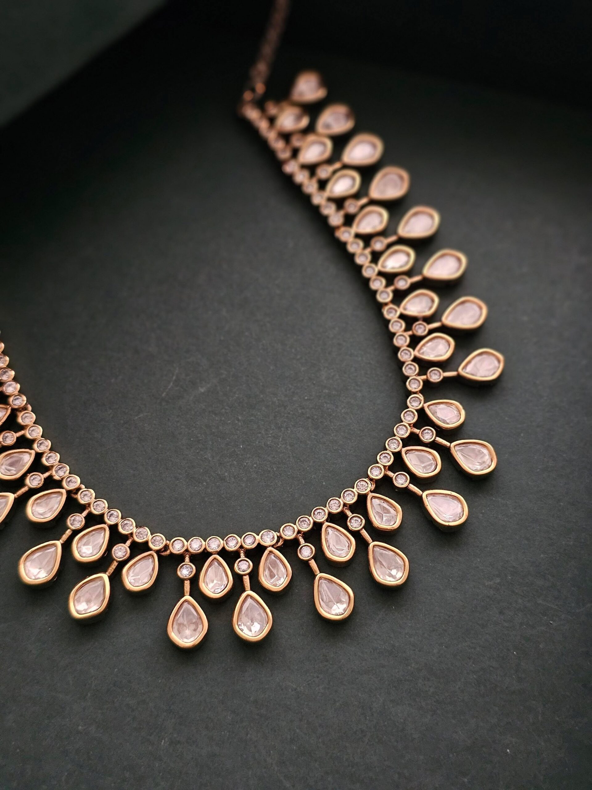 Aanya polki necklace Thumbnail