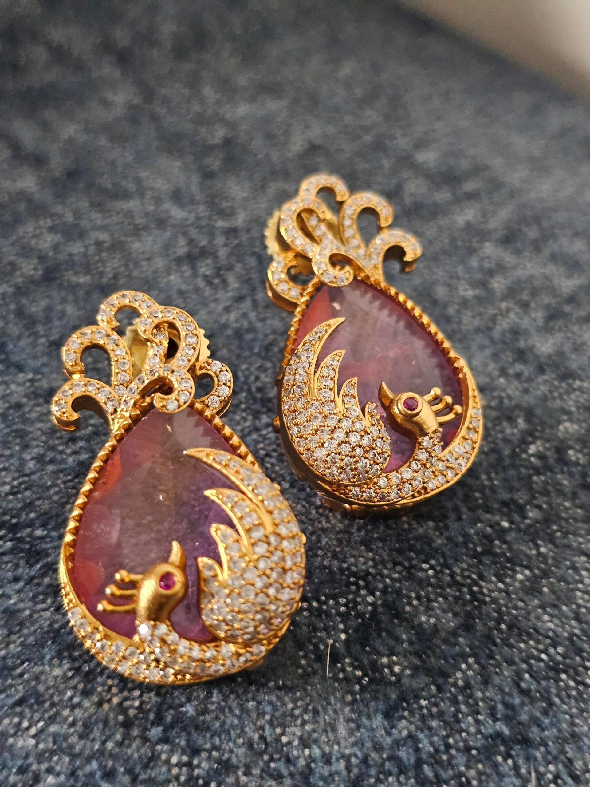 Dripti quartz earrings Thumbnail