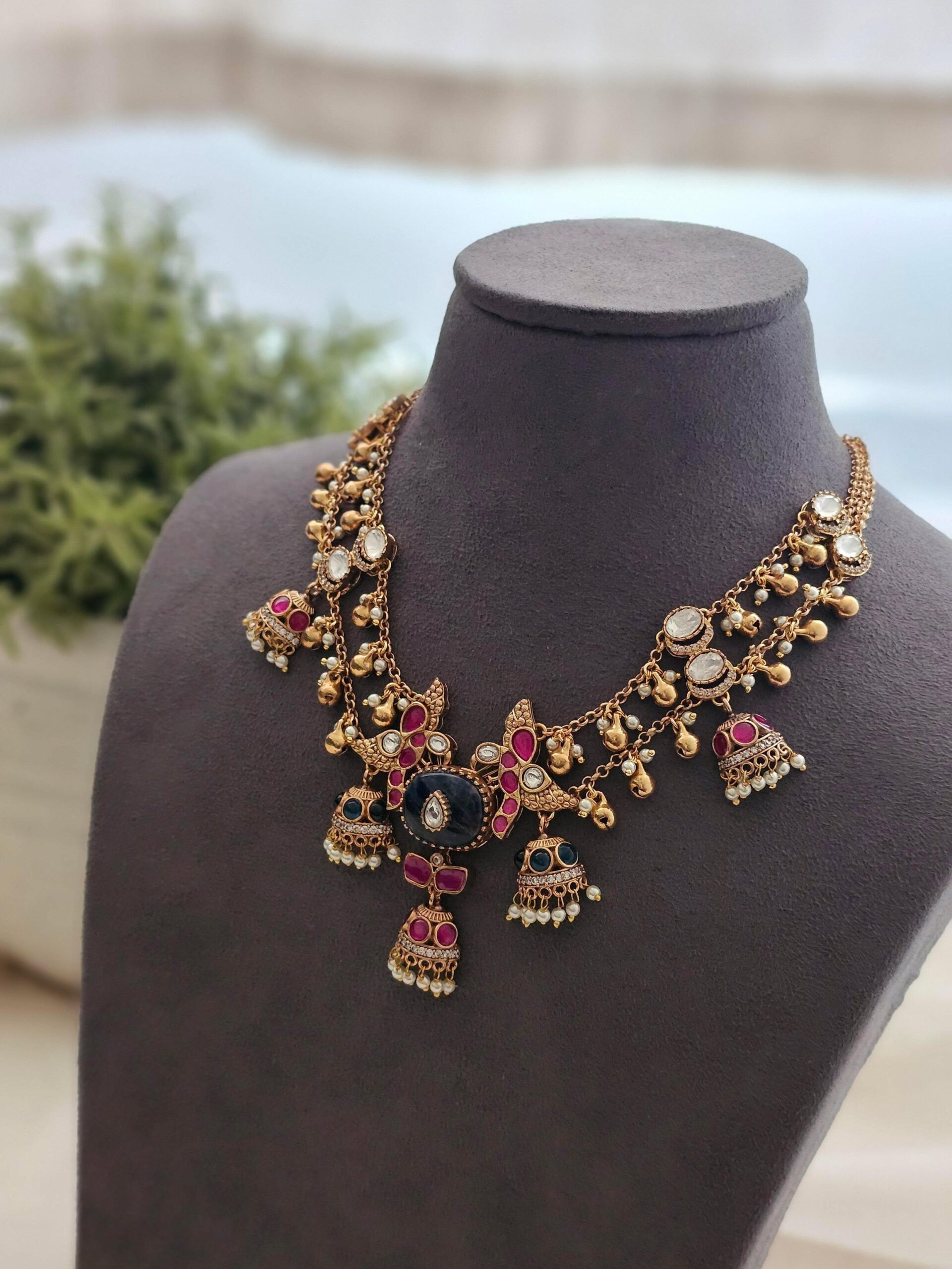 Deetya handcrafted necklace Thumbnail