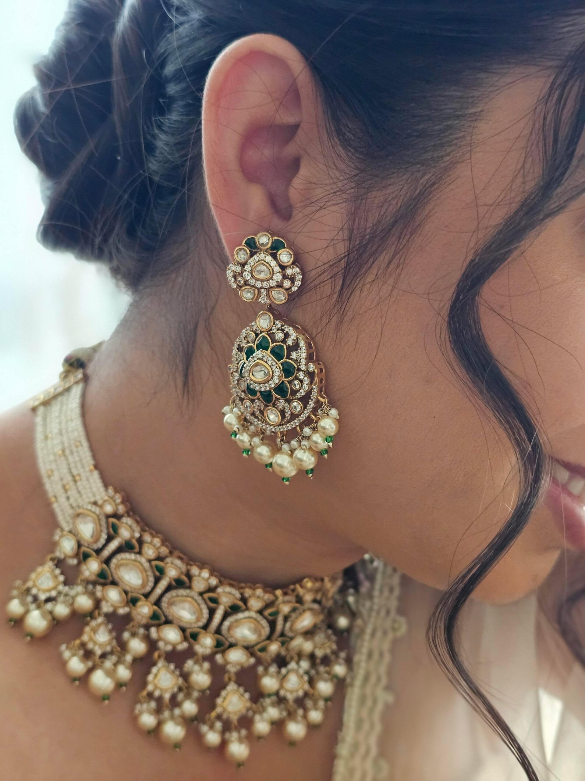 Kashvi polki necklace Thumbnail