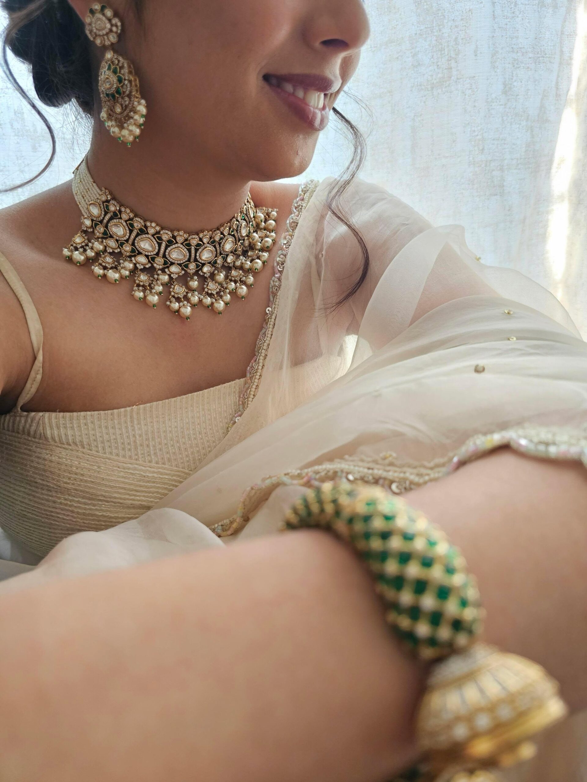 Kashvi polki necklace Thumbnail