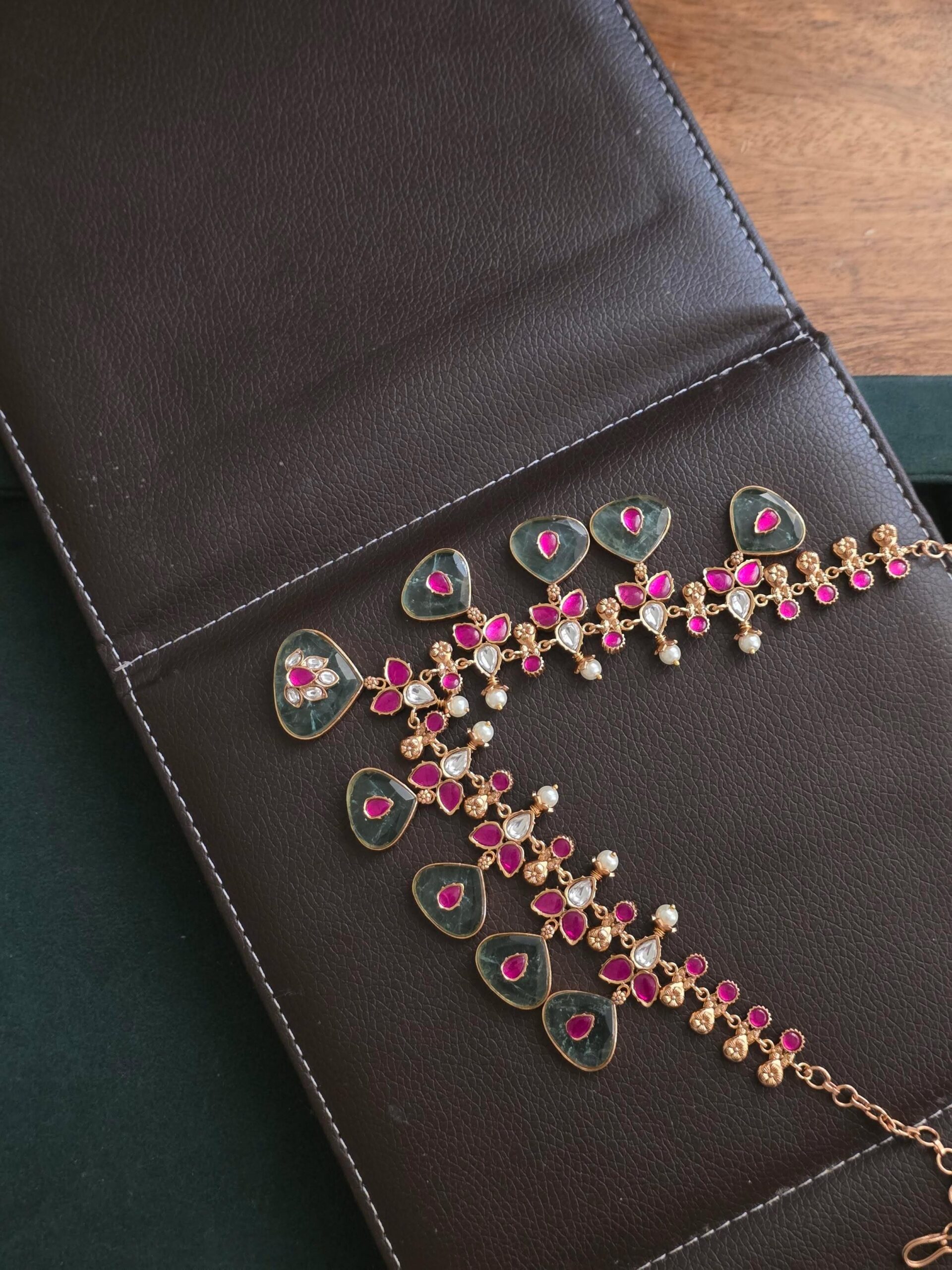 Kai handcrafted quartz necklace Thumbnail