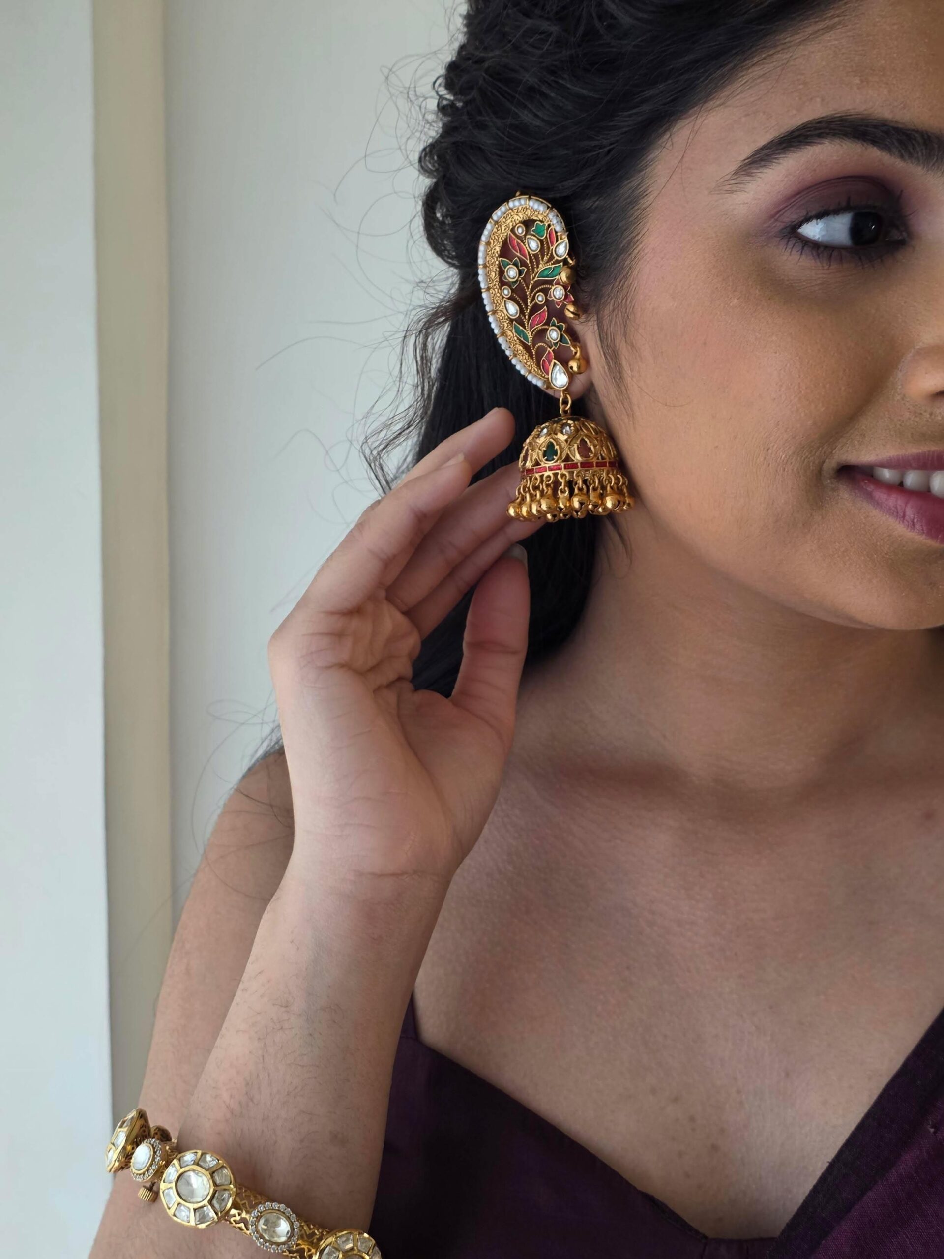 Mridula handcrafted earcuffs Thumbnail