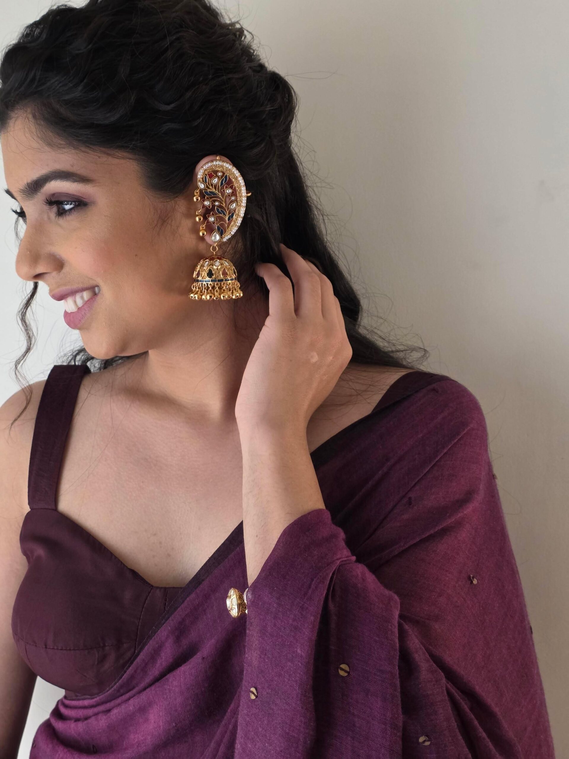 Mridula handcrafted earcuffs Thumbnail