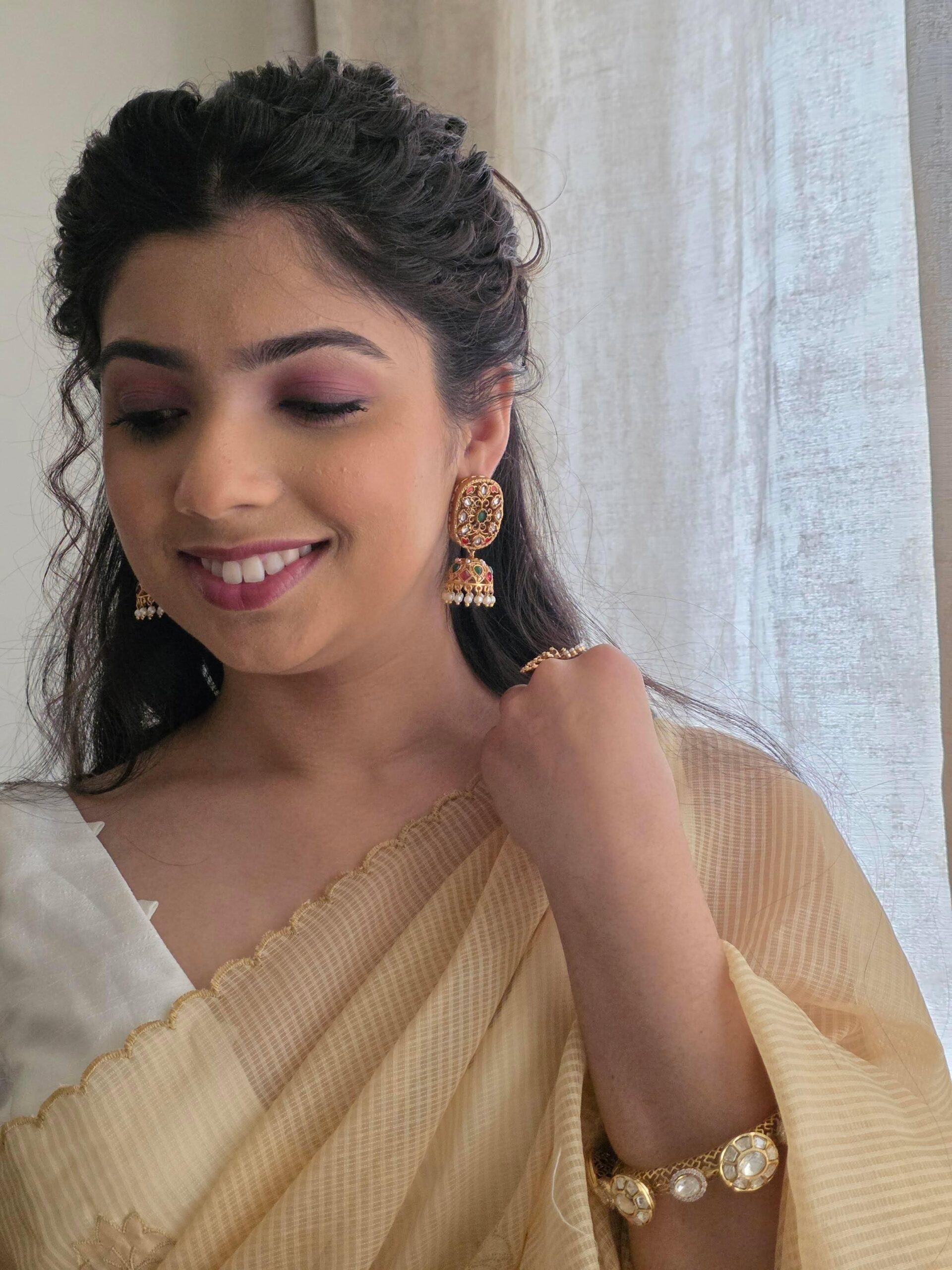 Shruti handcrafted jhumki Thumbnail